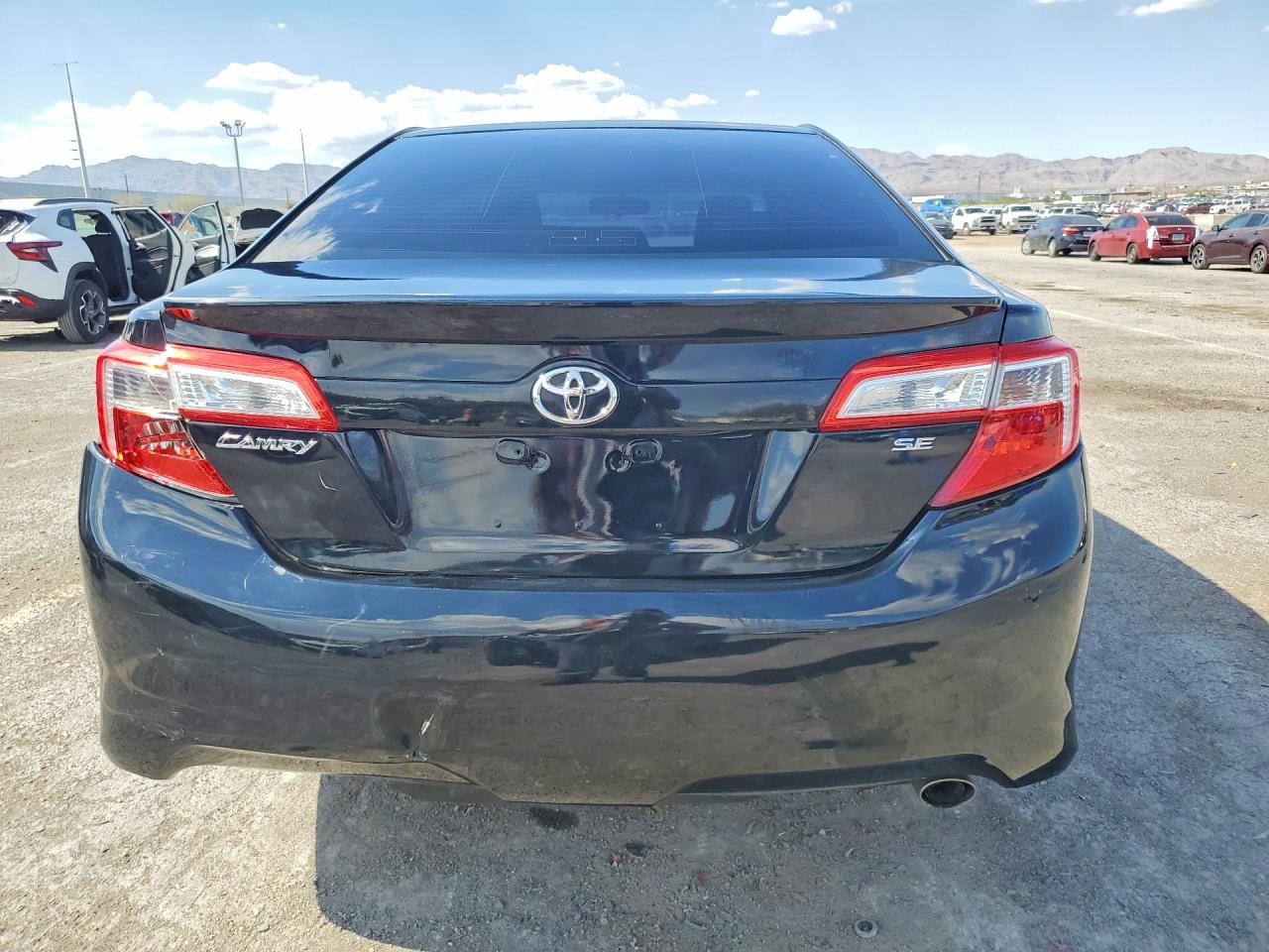 2013 Toyota Camry Se Black vin: 4T1BF1FK9DU260249