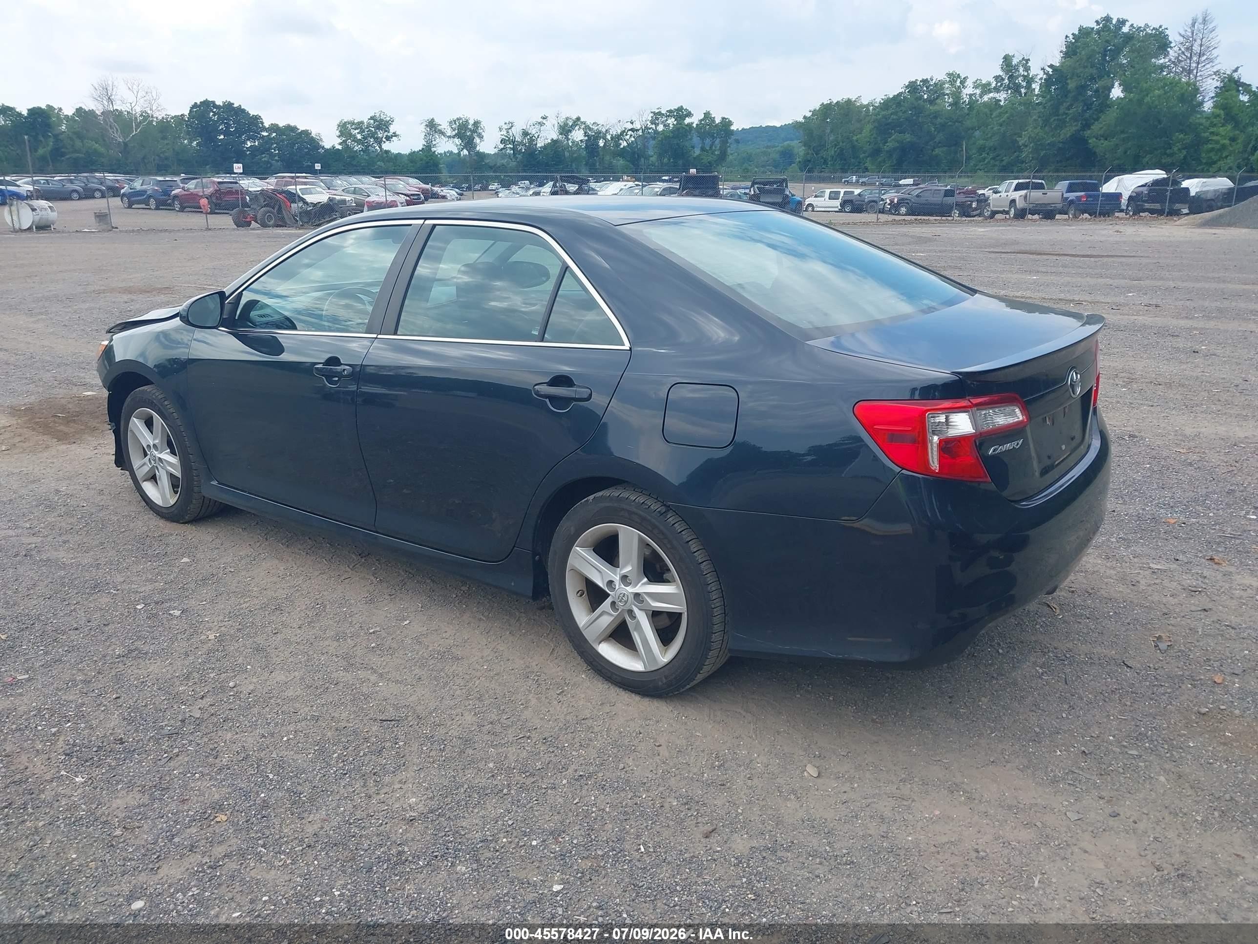 2013 Toyota Camry Se Gray vin: 4T1BF1FK9DU260316