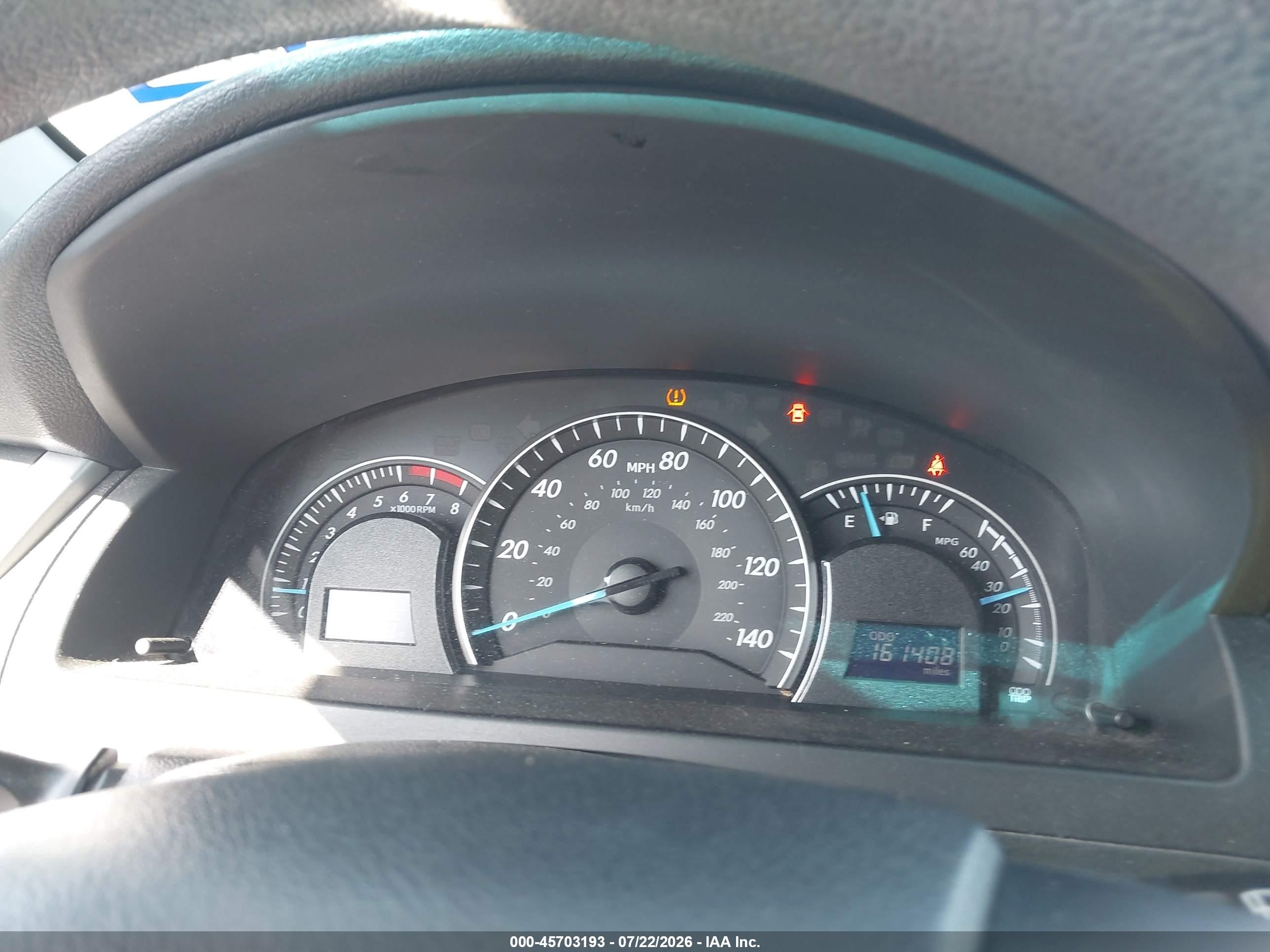 2013 Toyota Camry Le Black vin: 4T1BF1FK9DU260462