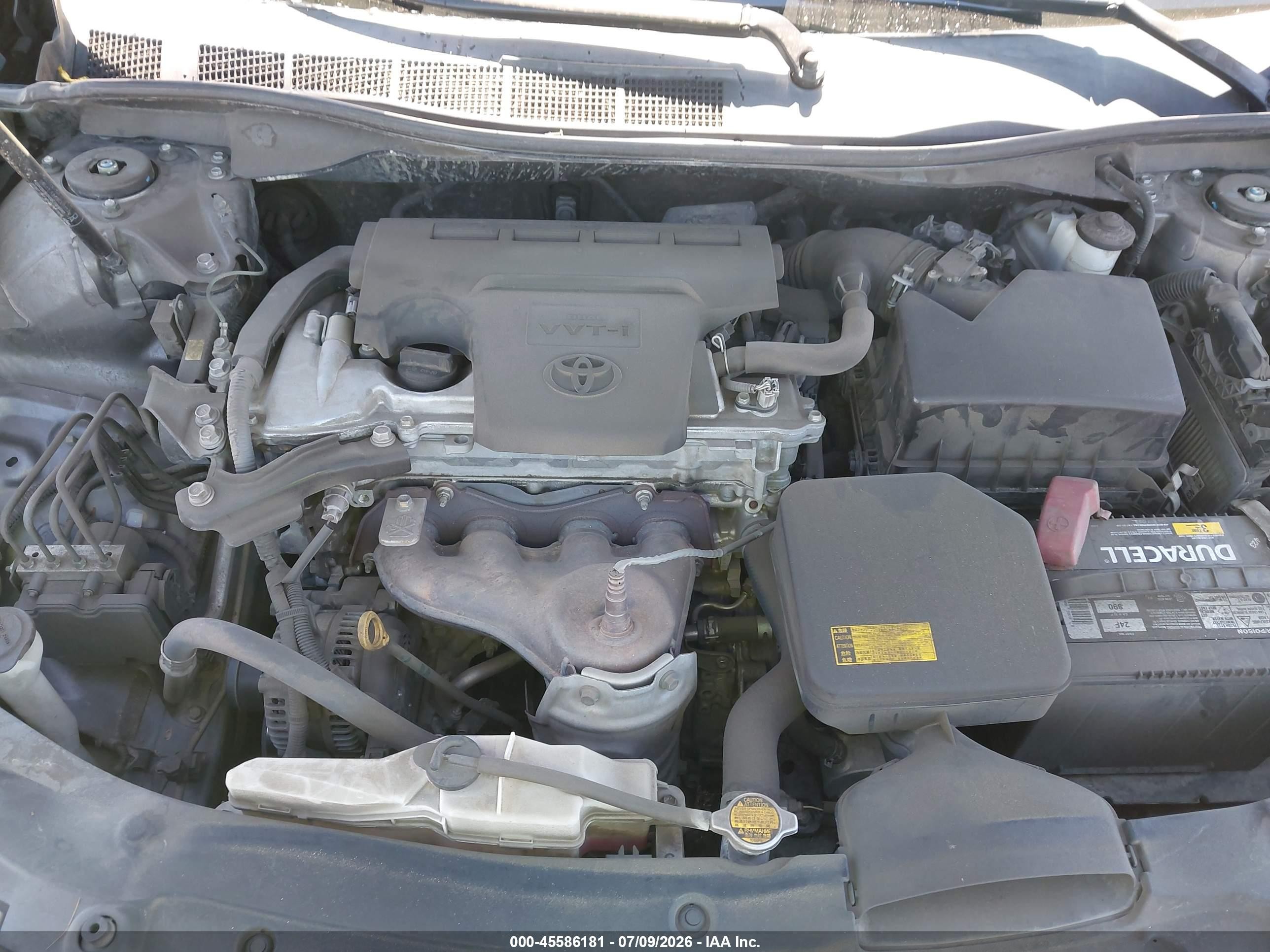 2013 Toyota Camry Se Серый vin: 4T1BF1FK9DU262468