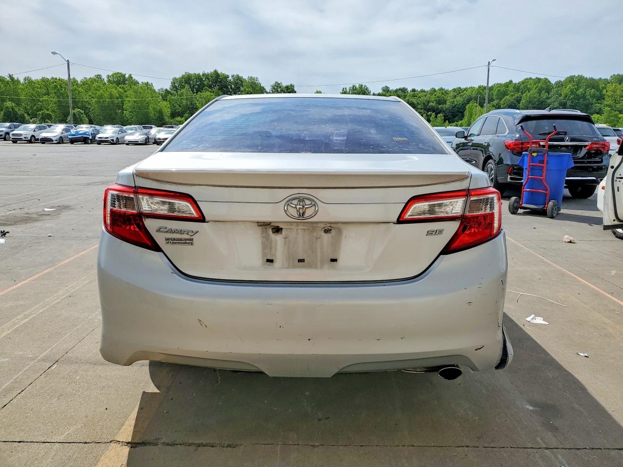 2013 Toyota Camry Se Silver vin: 4T1BF1FK9DU269355