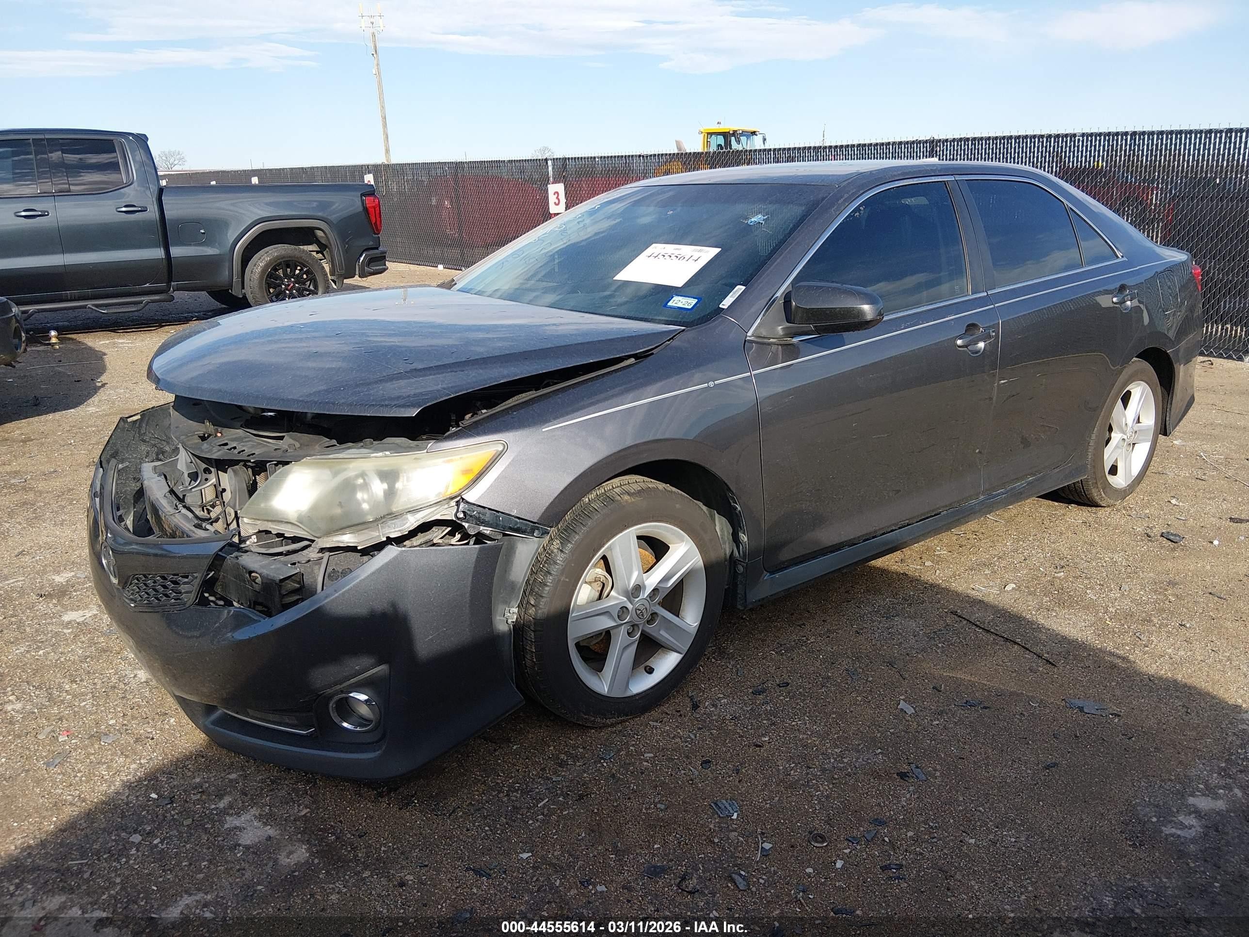 2013 Toyota Camry Se Gray vin: 4T1BF1FK9DU277293