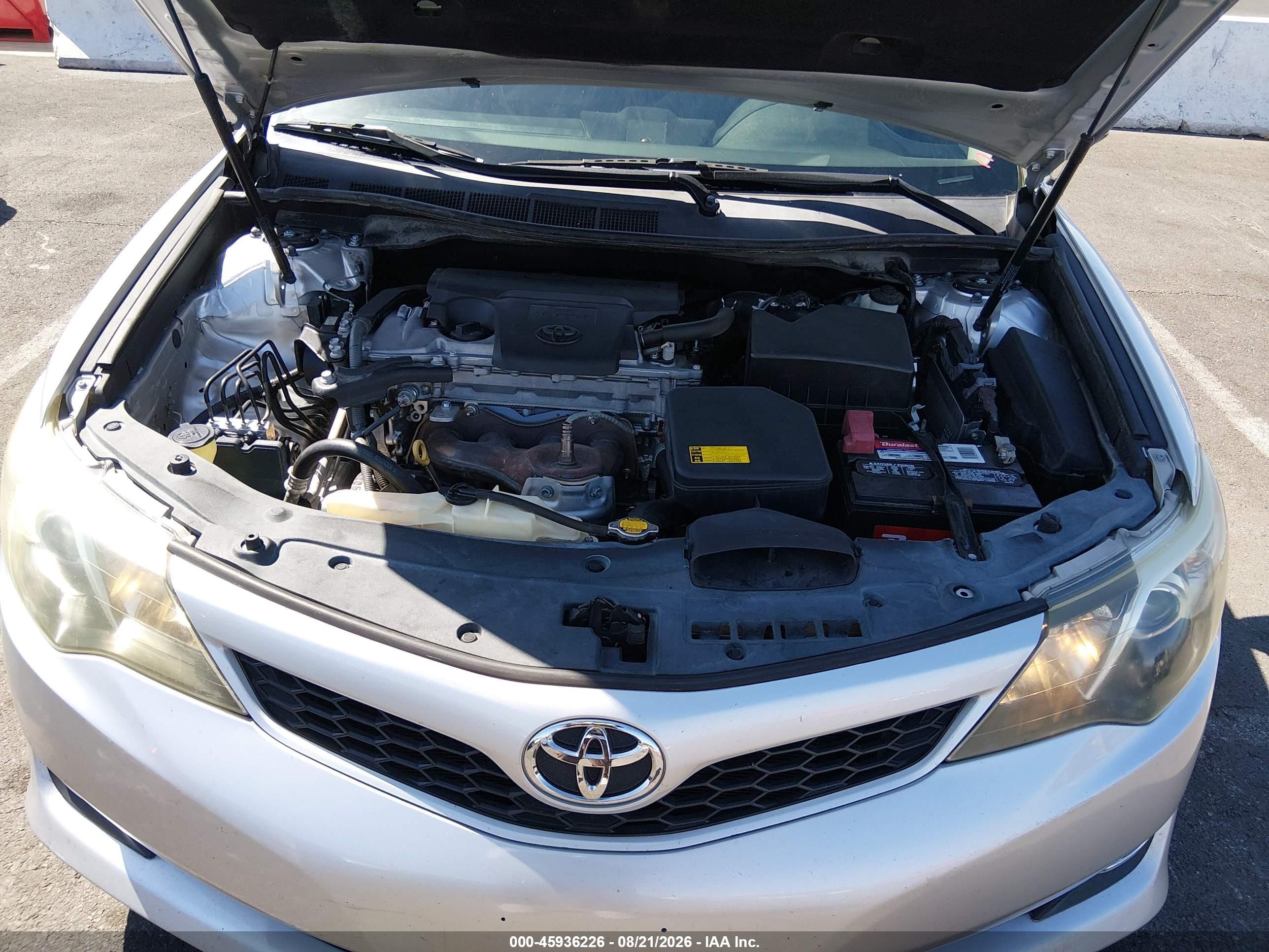 2013 Toyota Camry Se Серебряный vin: 4T1BF1FK9DU278153