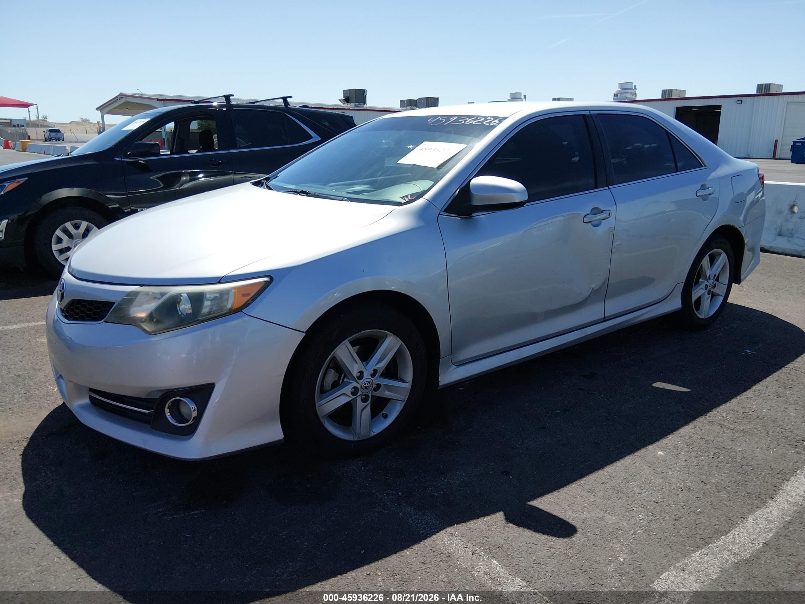 2013 Toyota Camry Se Серебряный vin: 4T1BF1FK9DU278153