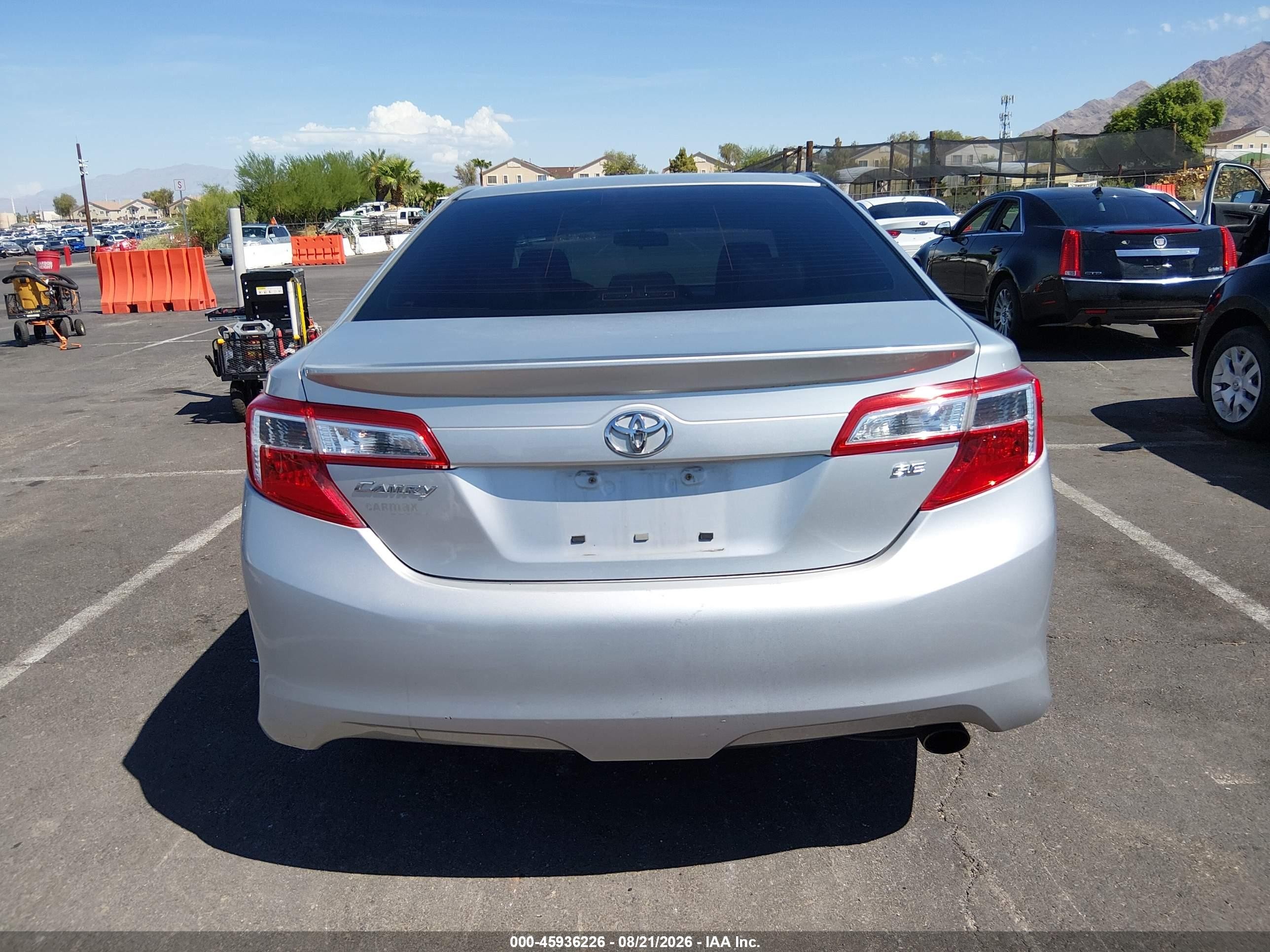 2013 Toyota Camry Se Серебряный vin: 4T1BF1FK9DU278153