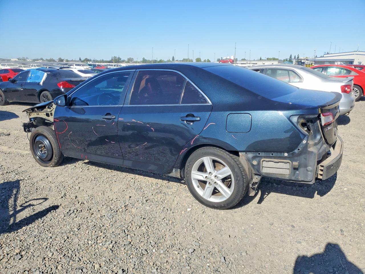 2013 Toyota Camry Se Black vin: 4T1BF1FK9DU282929