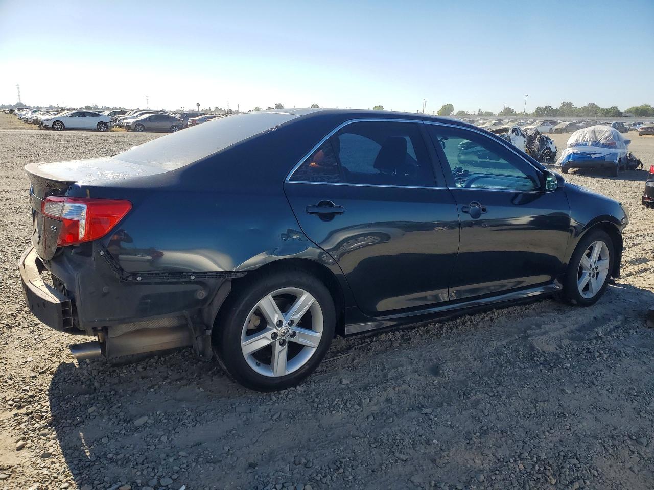 2013 Toyota Camry Se Black vin: 4T1BF1FK9DU282929