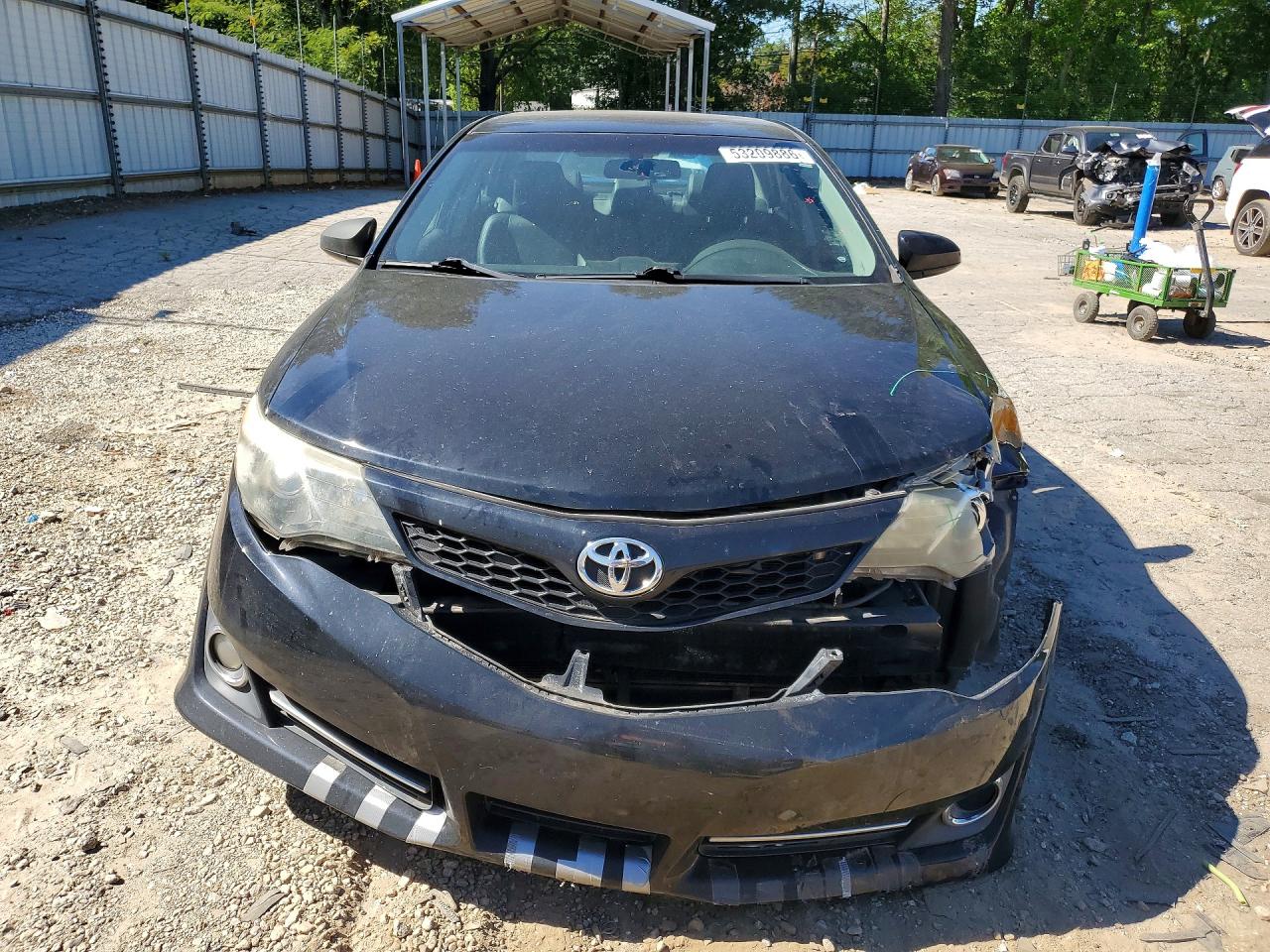 2013 Toyota Camry Se Черный vin: 4T1BF1FK9DU287273