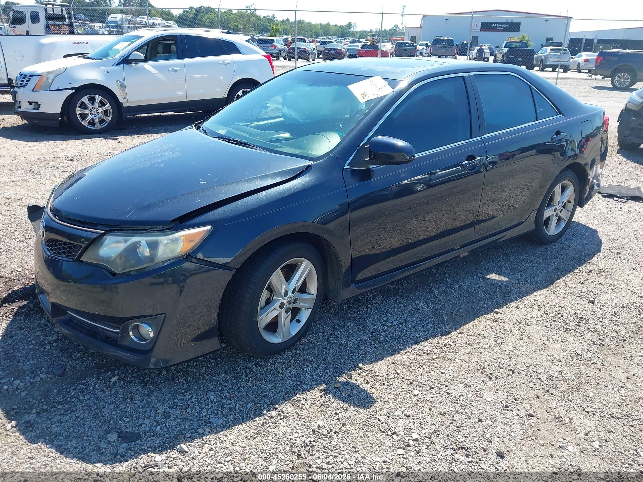2013 Toyota Camry Se Black vin: 4T1BF1FK9DU293509