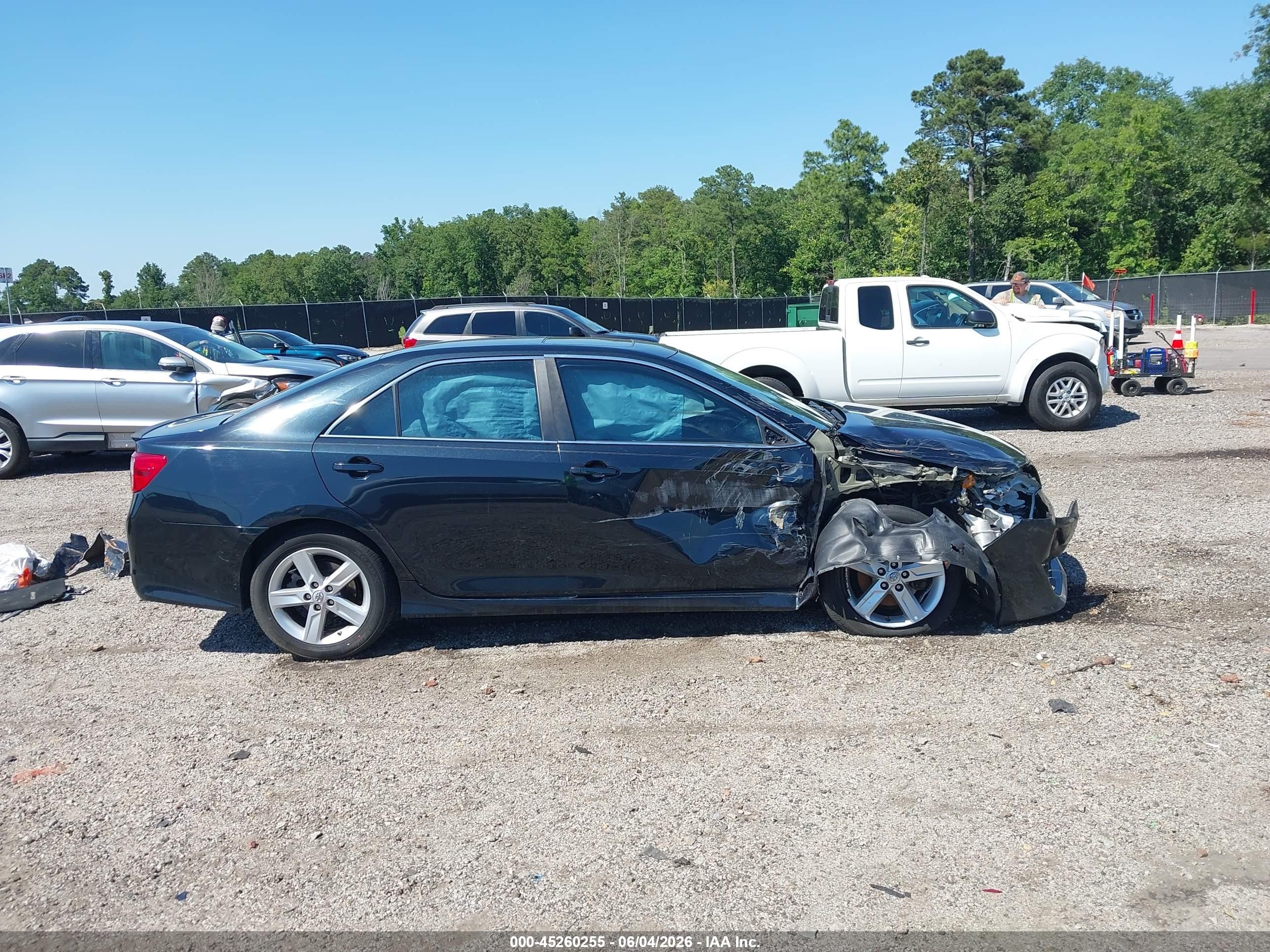 2013 Toyota Camry Se Black vin: 4T1BF1FK9DU293509