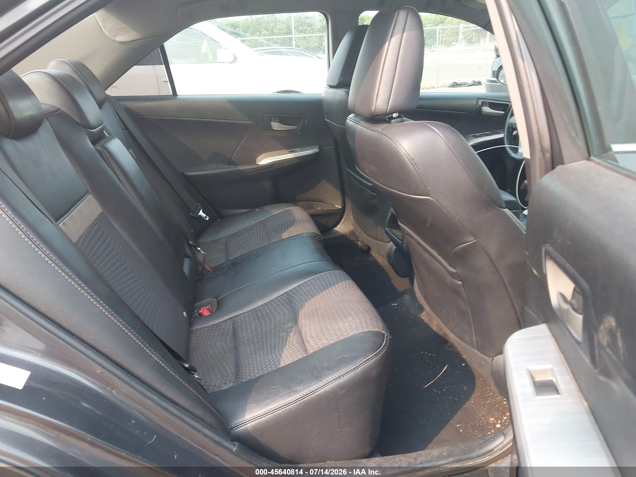 2013 Toyota Camry Se Gray vin: 4T1BF1FK9DU638098