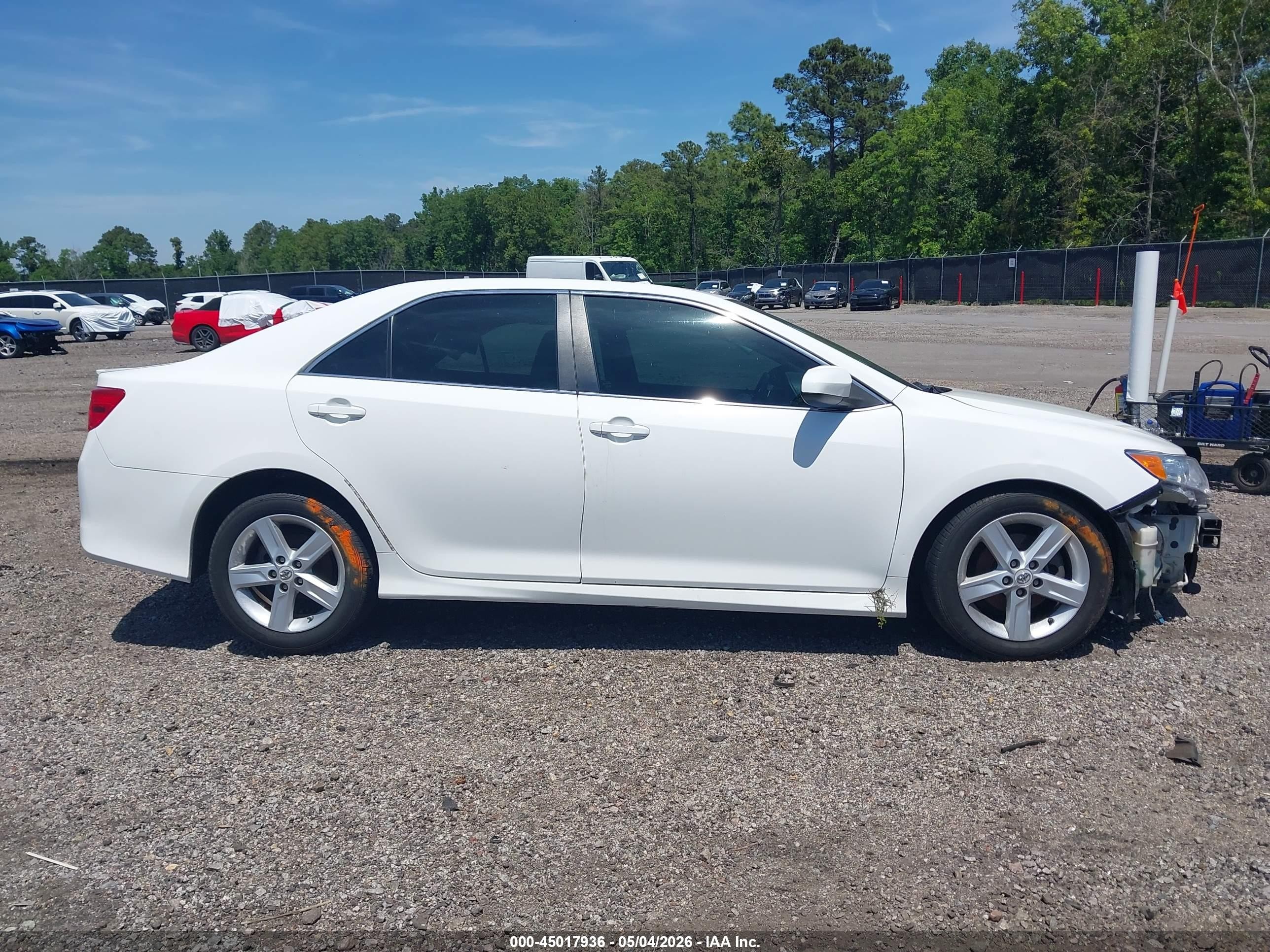 2013 Toyota Camry Se Белый vin: 4T1BF1FK9DU641017
