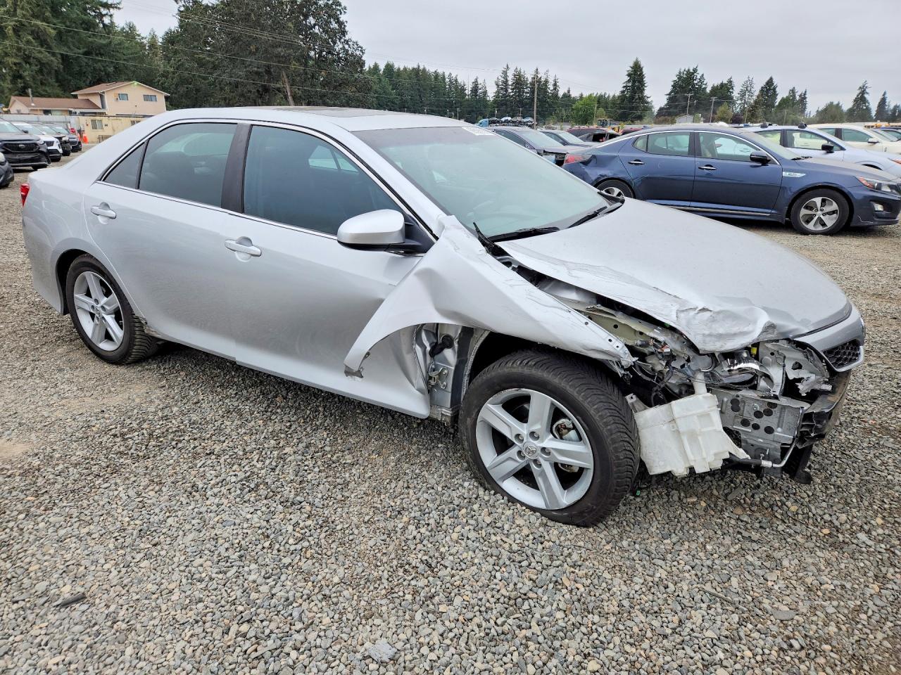 2013 Toyota Camry Se Silver vin: 4T1BF1FK9DU642720