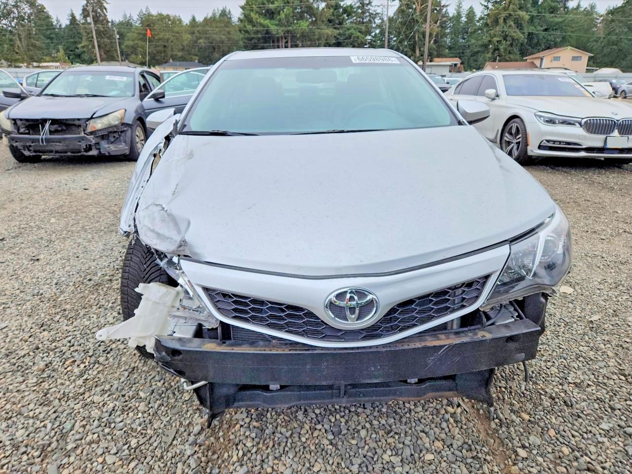 2013 Toyota Camry Se Silver vin: 4T1BF1FK9DU642720