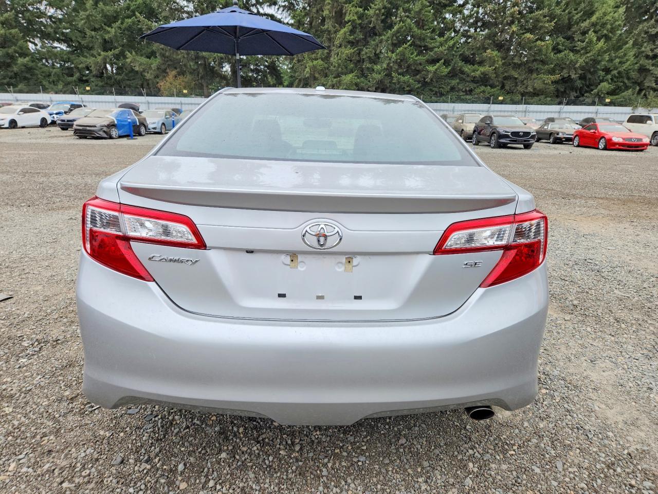 2013 Toyota Camry Se Silver vin: 4T1BF1FK9DU642720