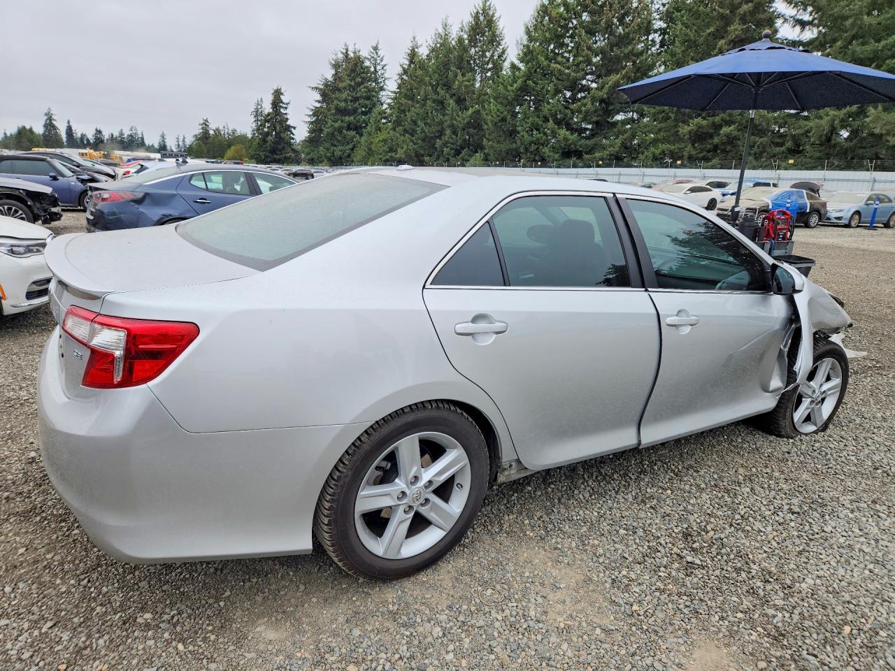 2013 Toyota Camry Se Silver vin: 4T1BF1FK9DU642720