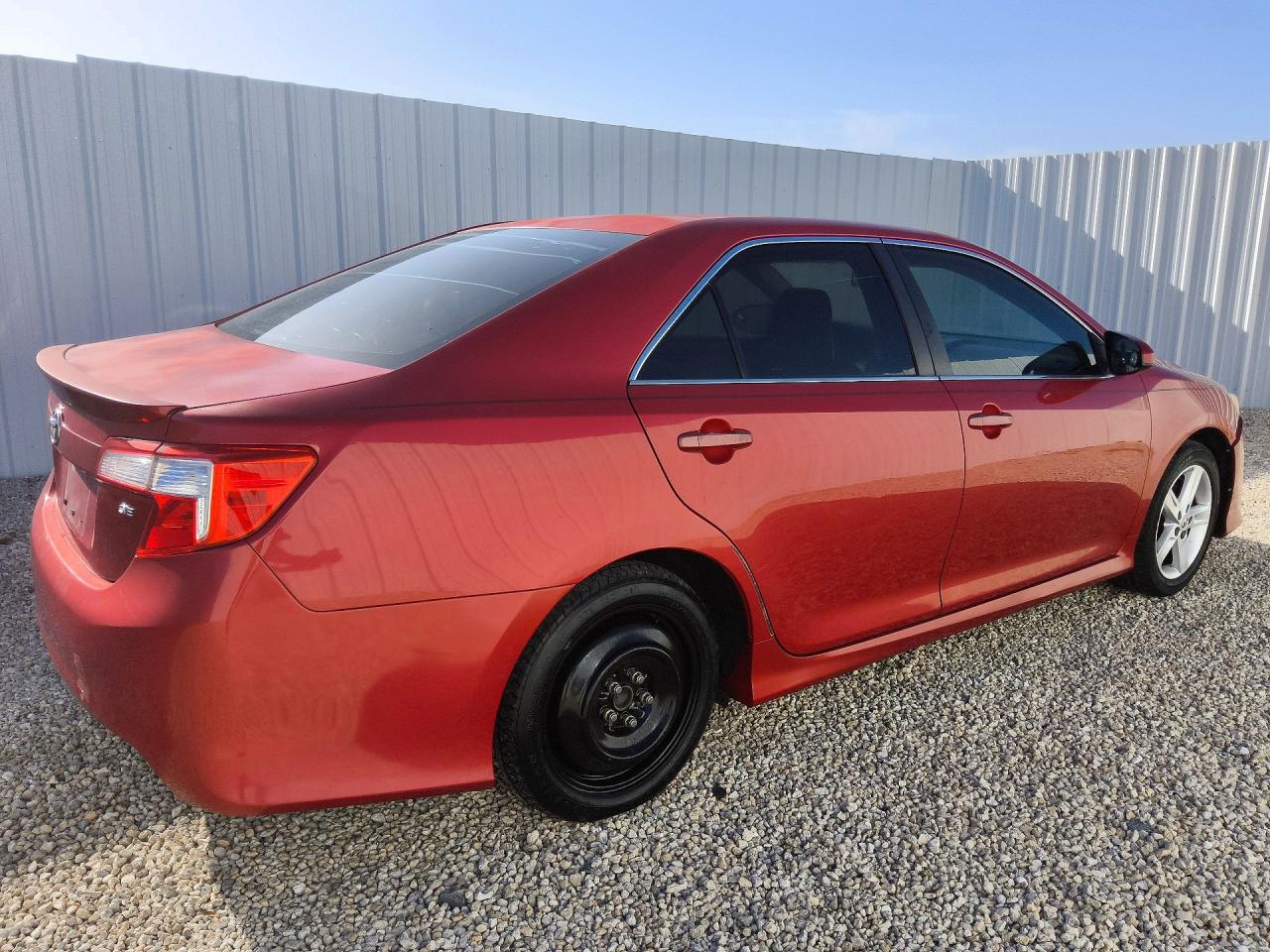 2013 Toyota Camry Se Red vin: 4T1BF1FK9DU646203