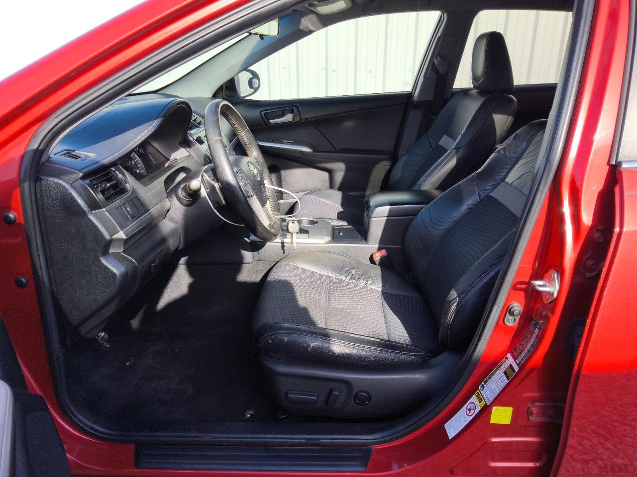 2013 Toyota Camry Se Red vin: 4T1BF1FK9DU646203