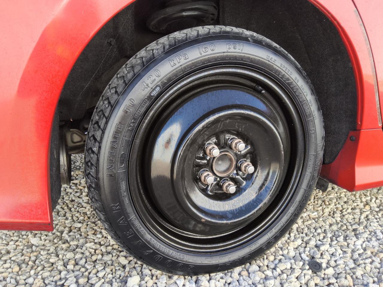 2013 Toyota Camry Se Red vin: 4T1BF1FK9DU646203 Damage: Spare Tire, Worn, Replacement Required