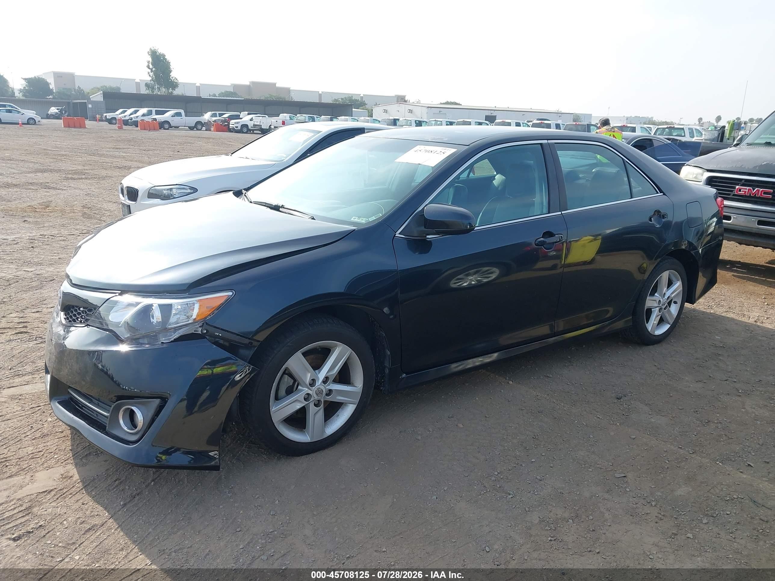 2013 Toyota Camry Se Dark Blue vin: 4T1BF1FK9DU657847