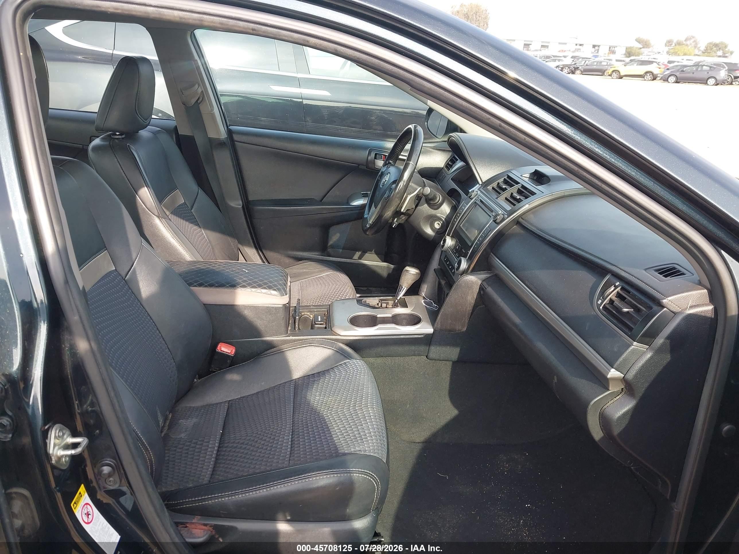 2013 Toyota Camry Se Dark Blue vin: 4T1BF1FK9DU657847