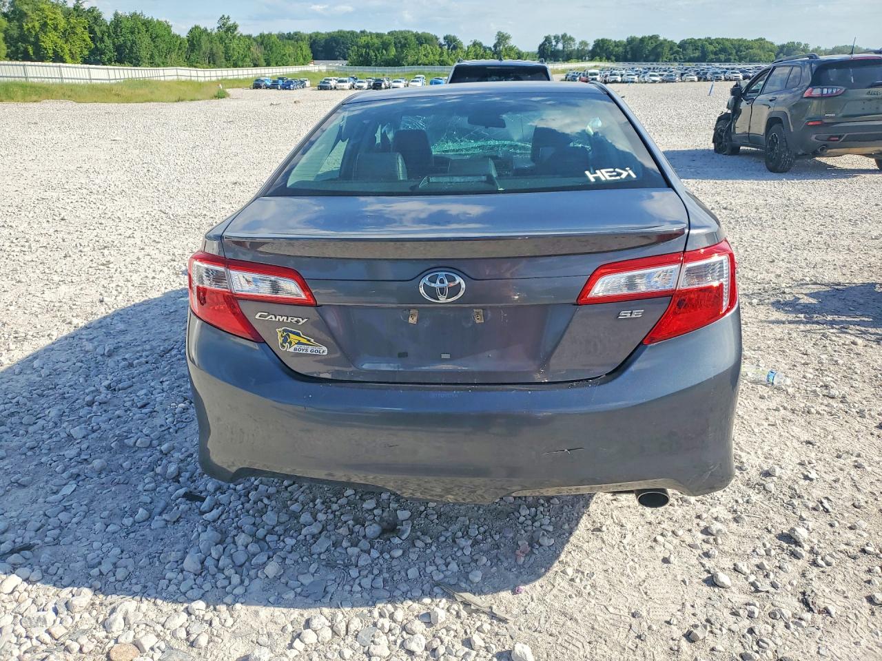2013 Toyota Camry Se Silver vin: 4T1BF1FK9DU668332