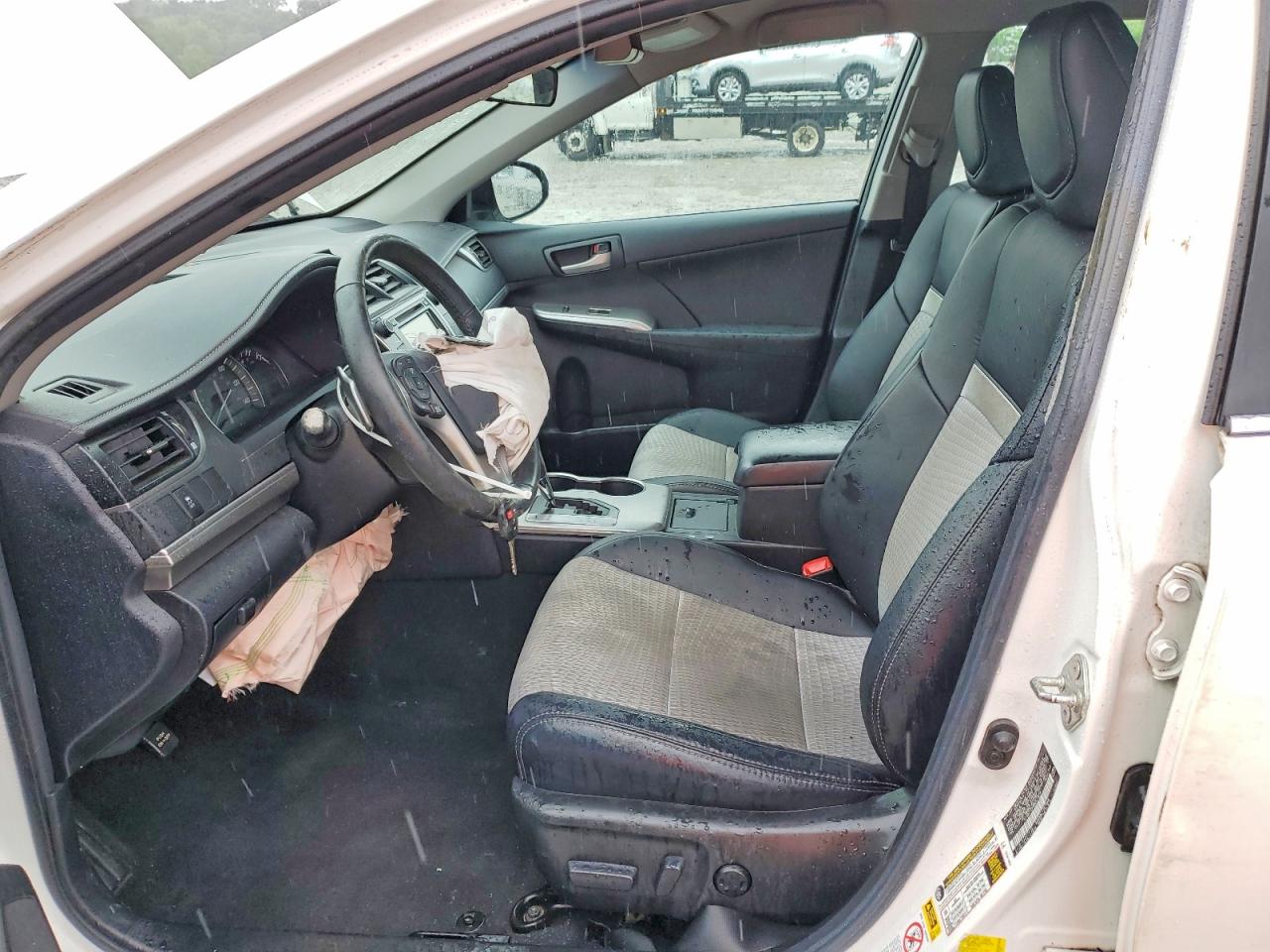 2013 Toyota Camry Se White vin: 4T1BF1FK9DU671618