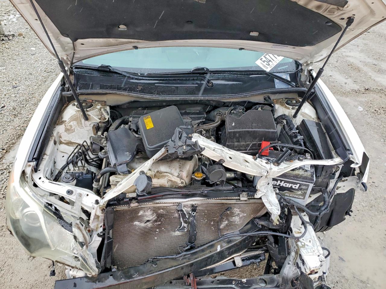 2013 Toyota Camry Se White vin: 4T1BF1FK9DU671618