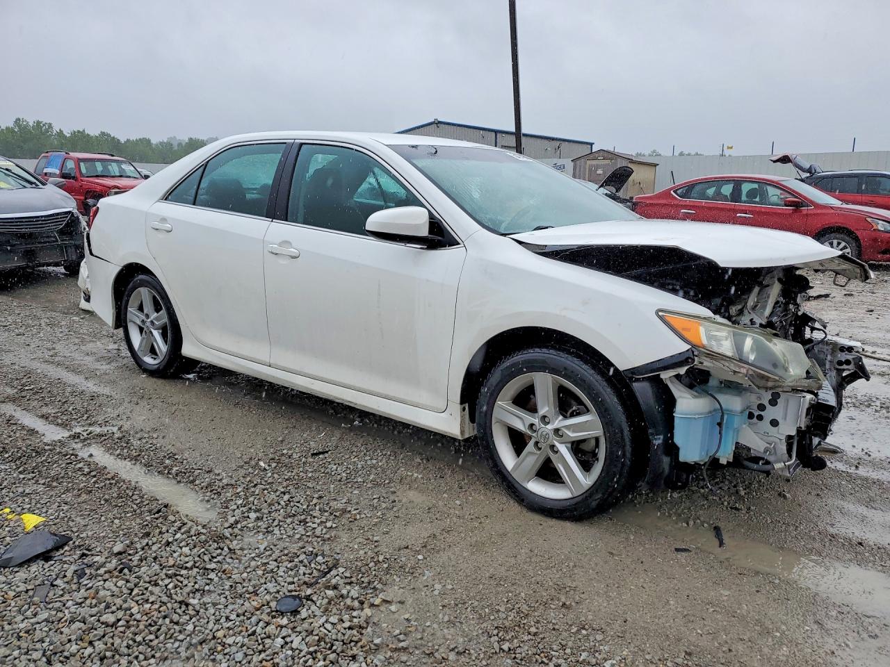 2013 Toyota Camry Se White vin: 4T1BF1FK9DU671618