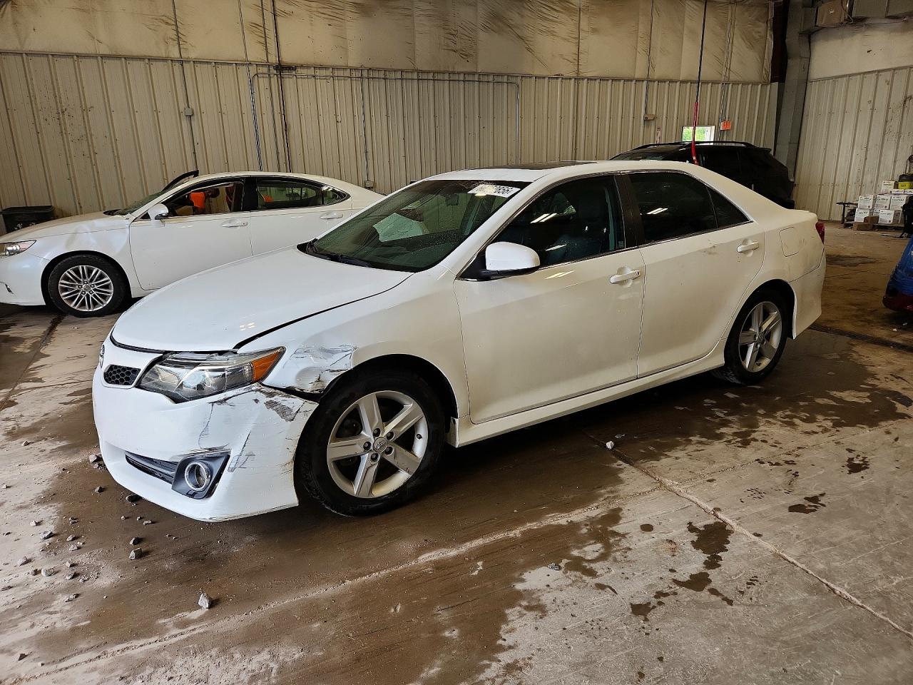 2013 Toyota Camry Se White vin: 4T1BF1FK9DU672669