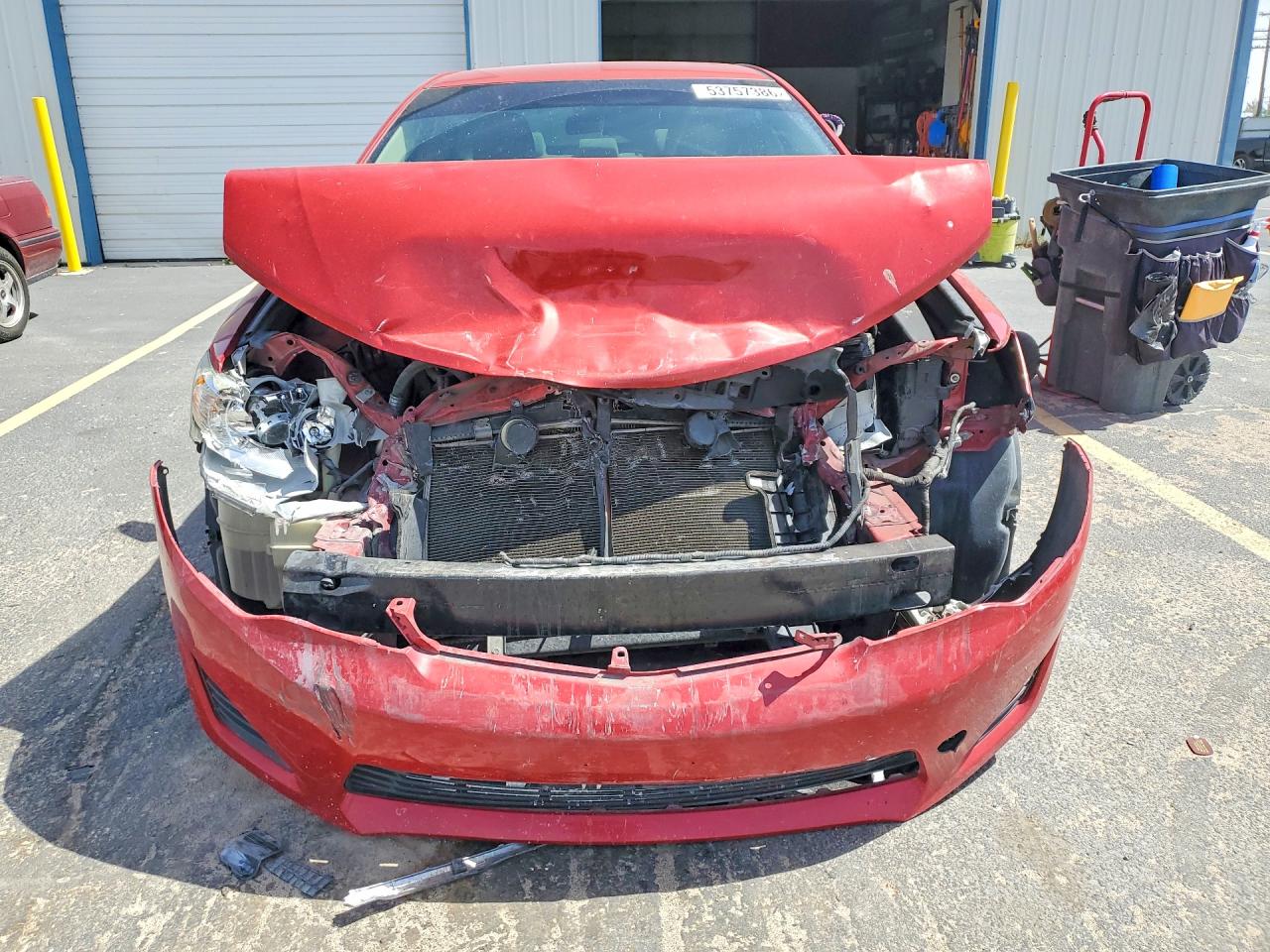 2013 Toyota Camry Le Red vin: 4T1BF1FK9DU680240