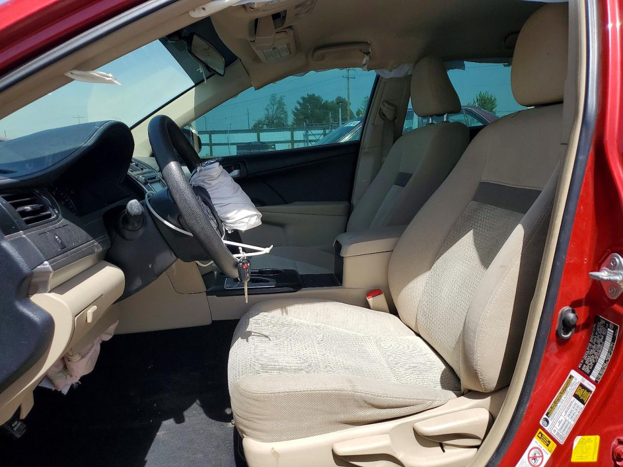 2013 Toyota Camry Le Red vin: 4T1BF1FK9DU680240