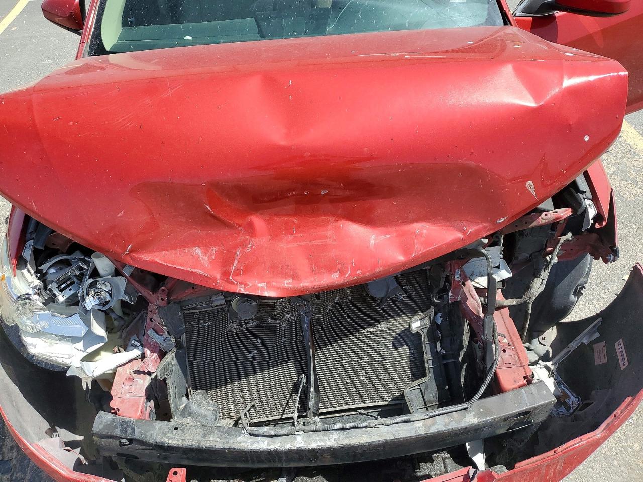 2013 Toyota Camry Le Red vin: 4T1BF1FK9DU680240