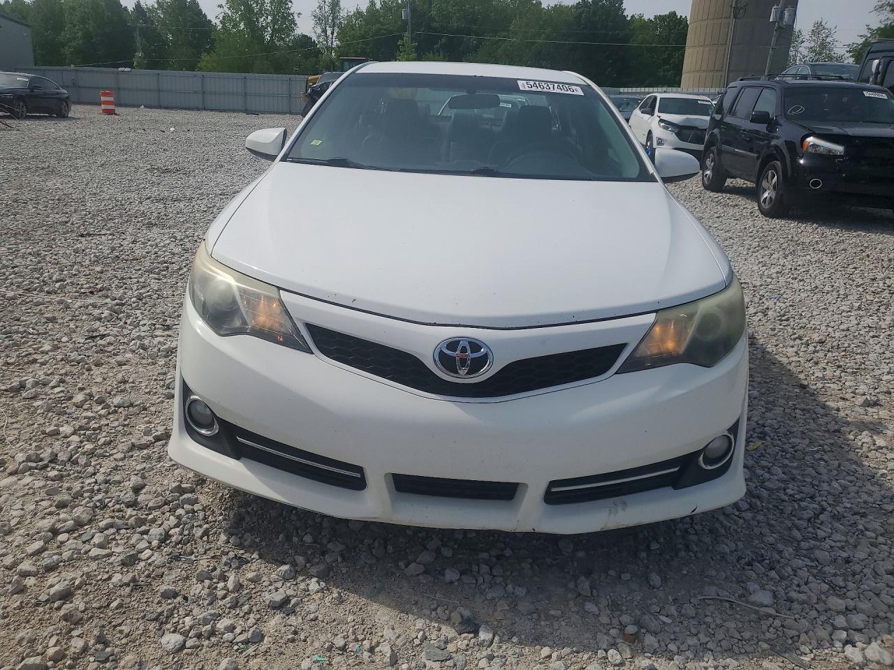 2013 Toyota Camry Se White vin: 4T1BF1FK9DU699175