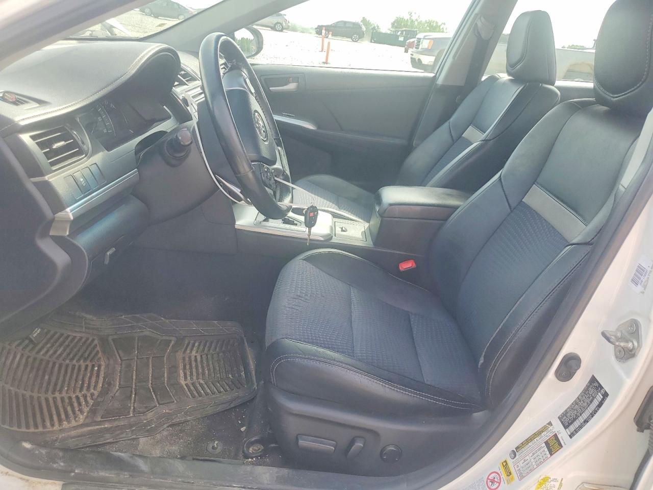 2013 Toyota Camry Se White vin: 4T1BF1FK9DU699175