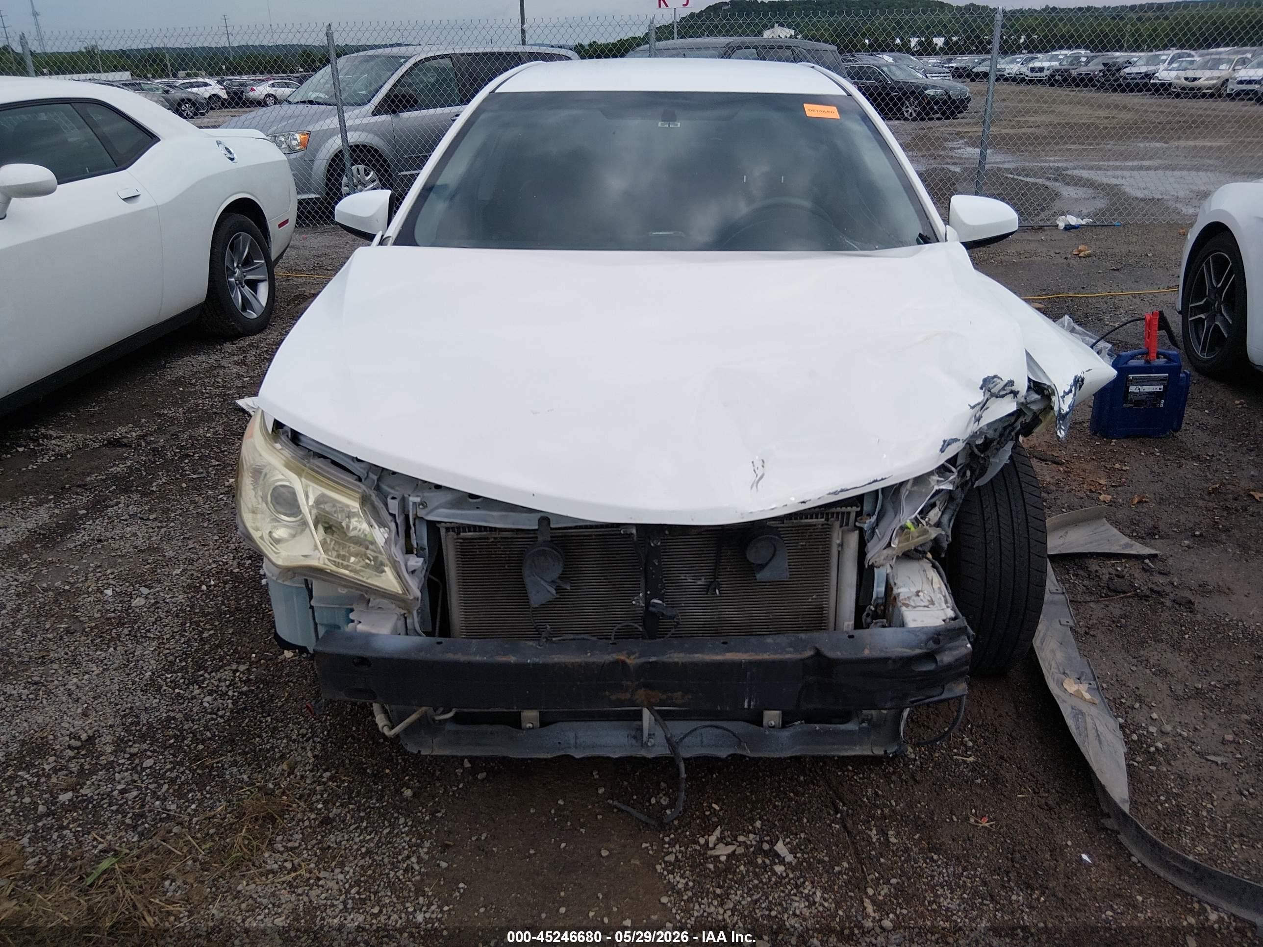 2013 Toyota Camry Se White vin: 4T1BF1FK9DU709705