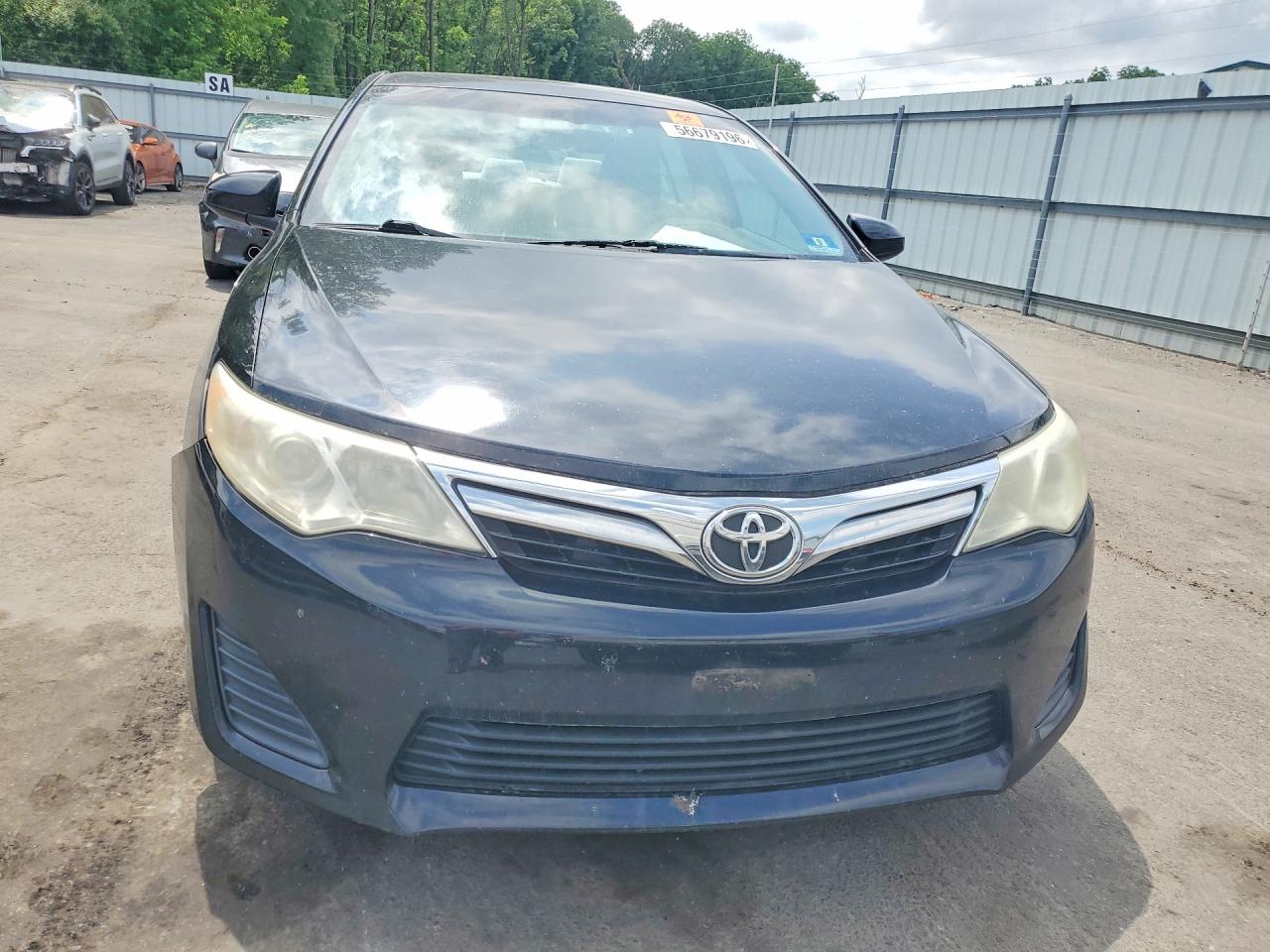 2013 Toyota Camry Le Black vin: 4T1BF1FK9DU710482