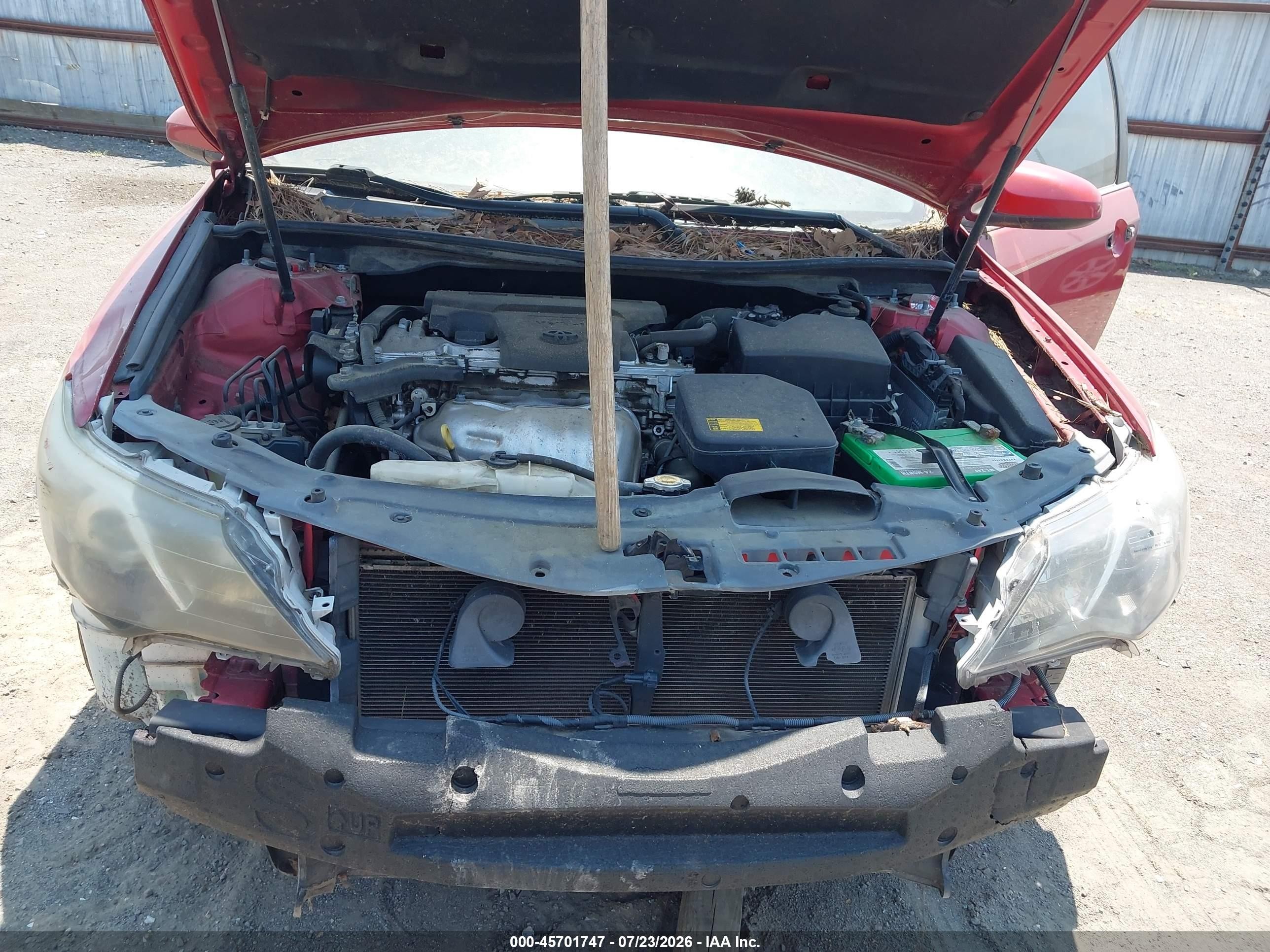 2013 Toyota Camry Se Red vin: 4T1BF1FK9DU713835