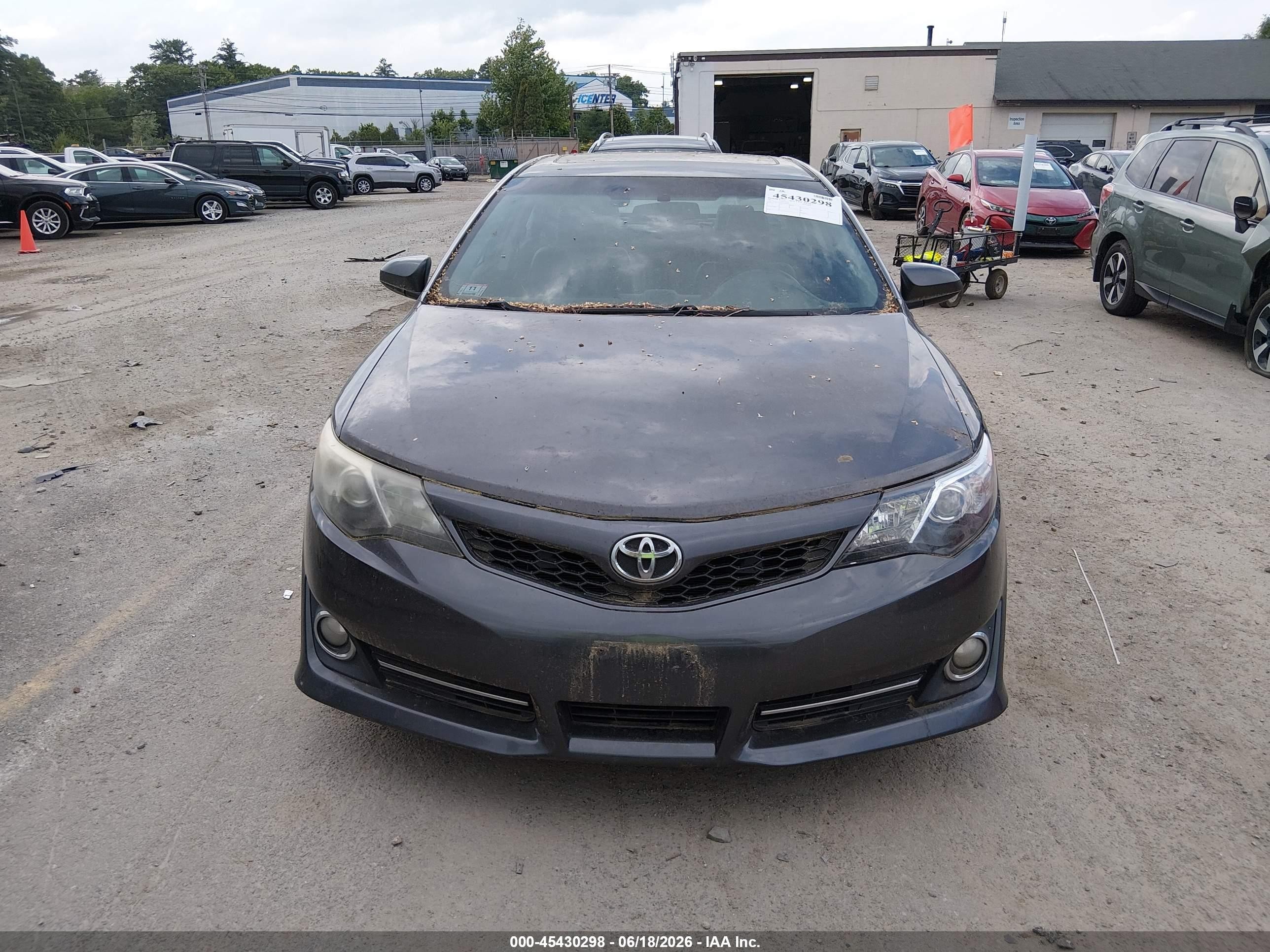2013 Toyota Camry Se Gray vin: 4T1BF1FK9DU719926