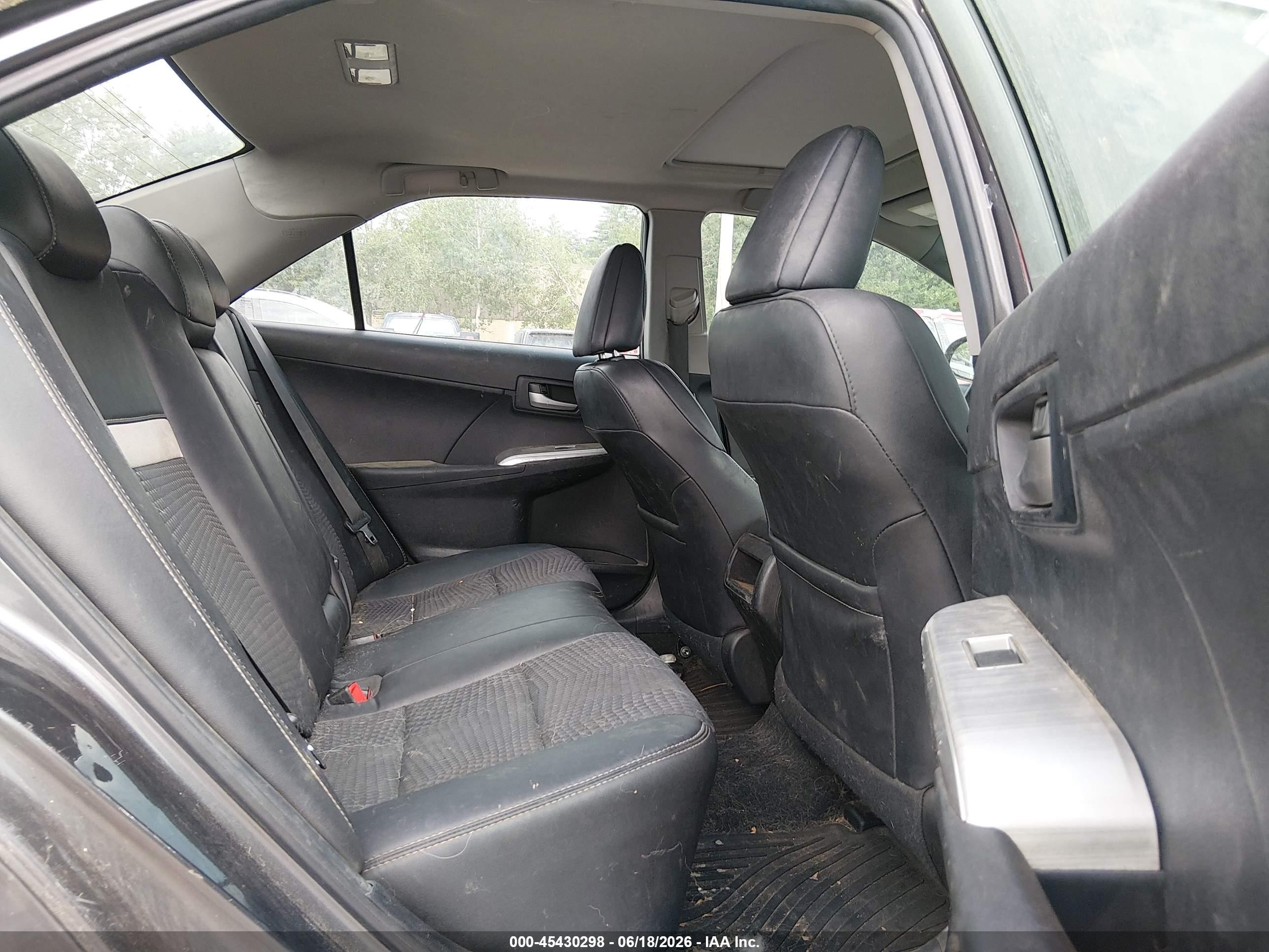 2013 Toyota Camry Se Gray vin: 4T1BF1FK9DU719926