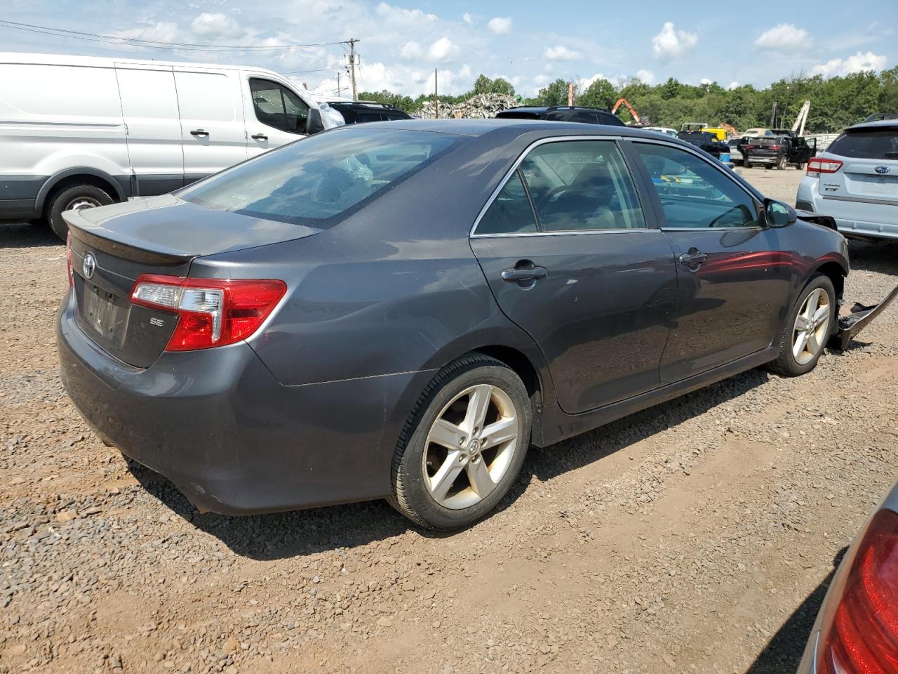 2014 Toyota Camry L Gray vin: 4T1BF1FK9EU301349