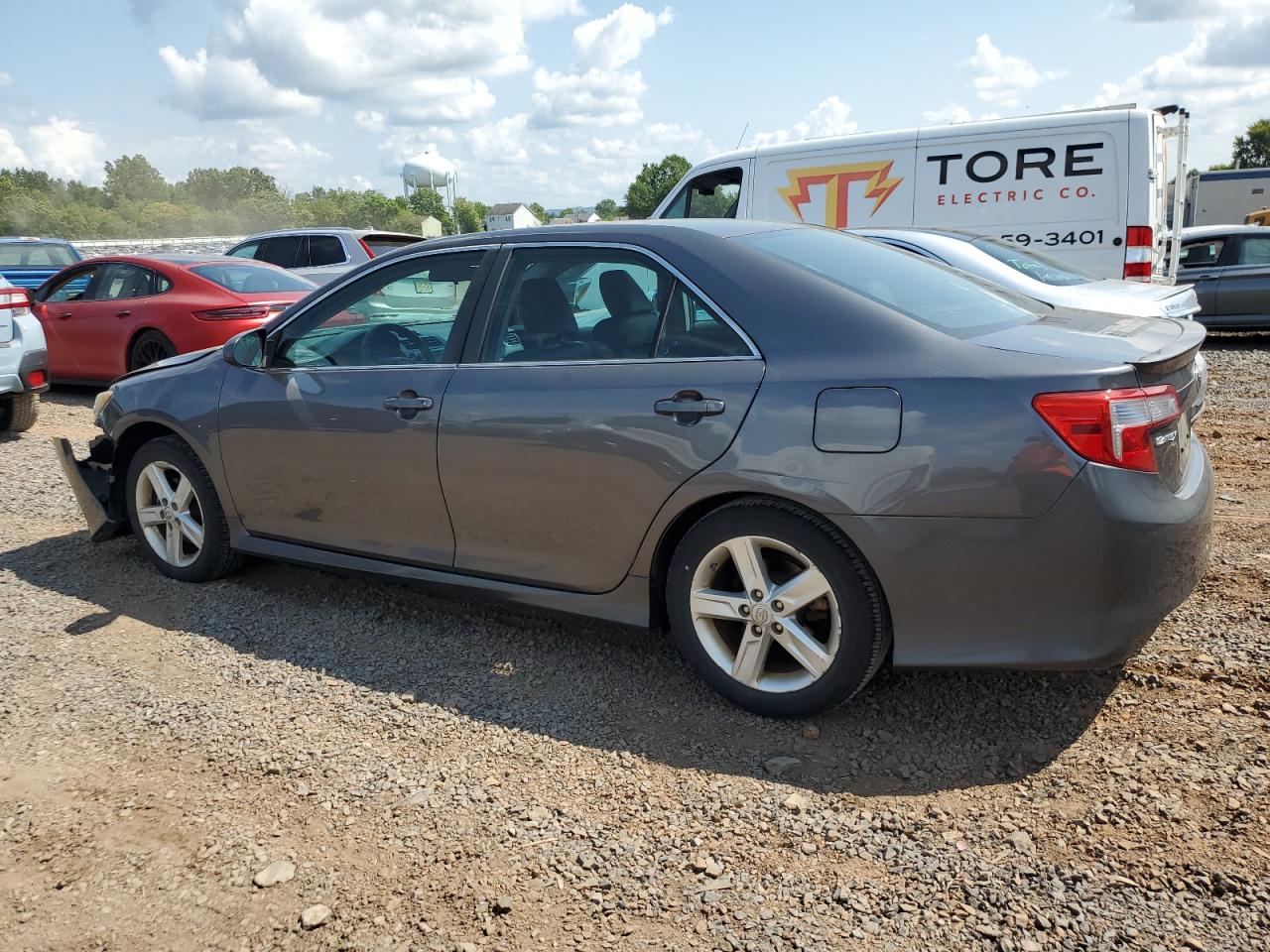 2014 Toyota Camry L Gray vin: 4T1BF1FK9EU301349