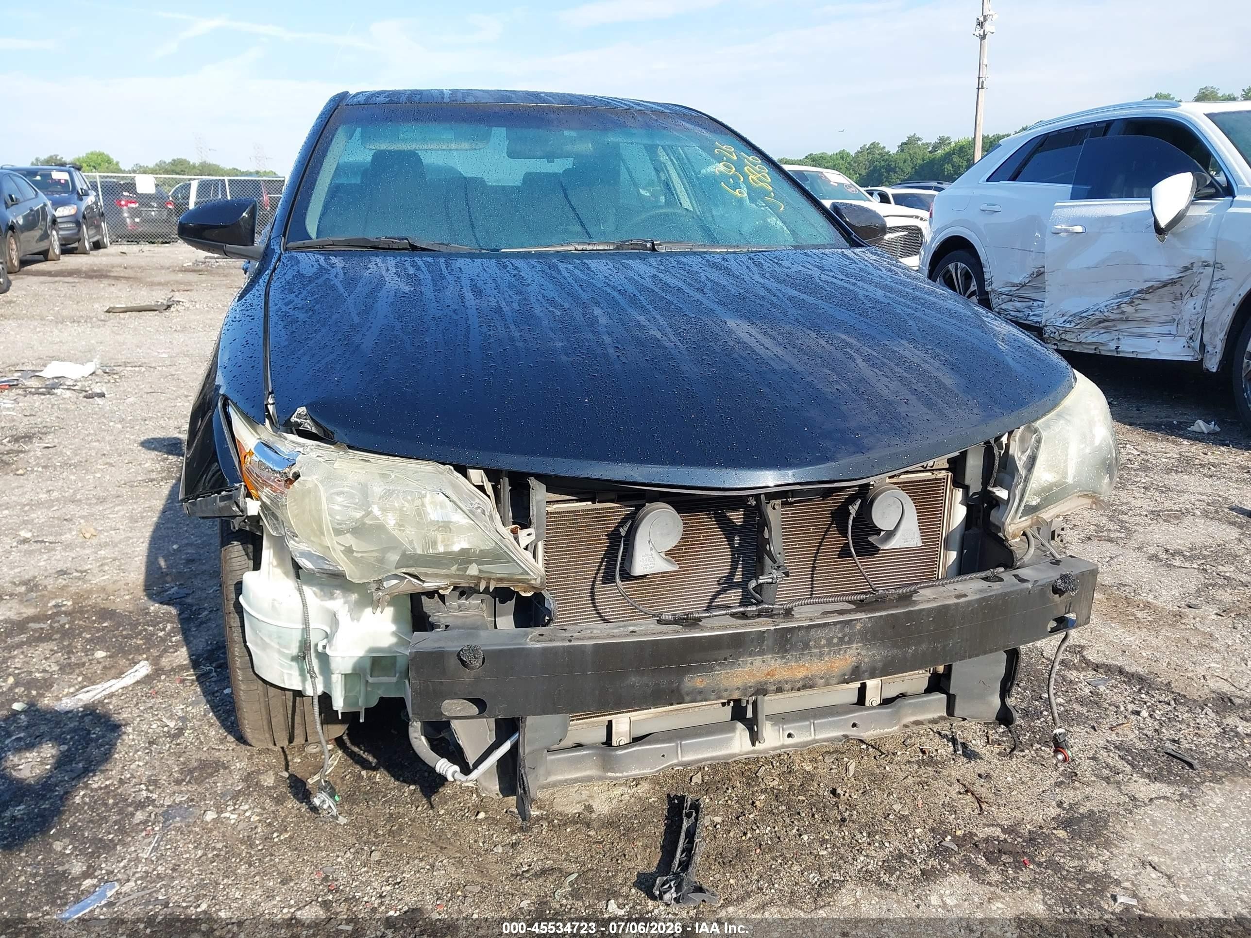 2014 Toyota Camry Se Черный vin: 4T1BF1FK9EU308866