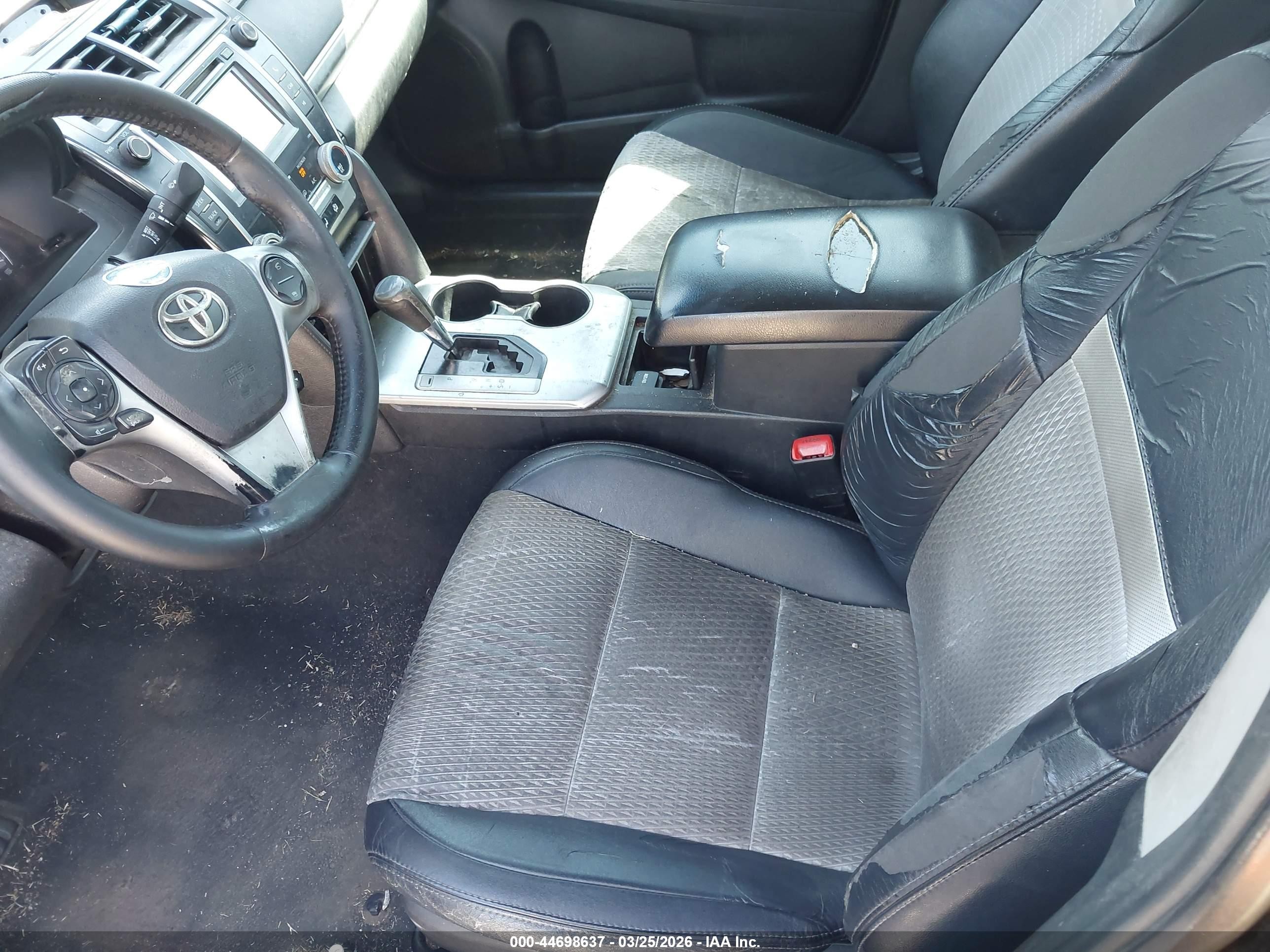 2014 Toyota Camry Se Black vin: 4T1BF1FK9EU311878