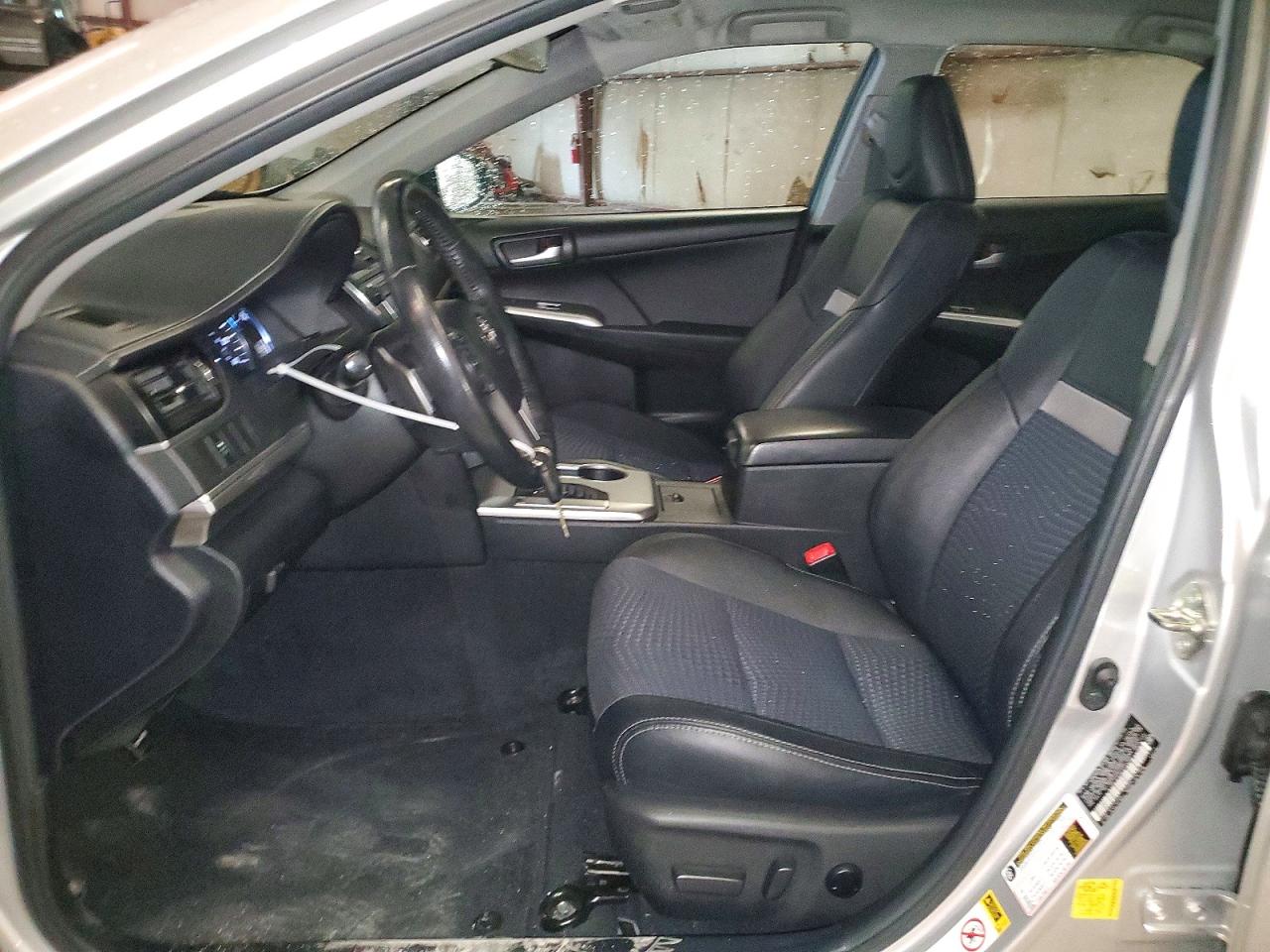 2014 Toyota Camry Se Silver vin: 4T1BF1FK9EU313386