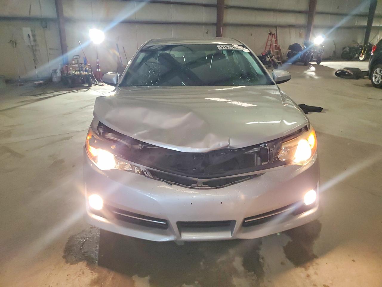 2014 Toyota Camry Se Silver vin: 4T1BF1FK9EU313386