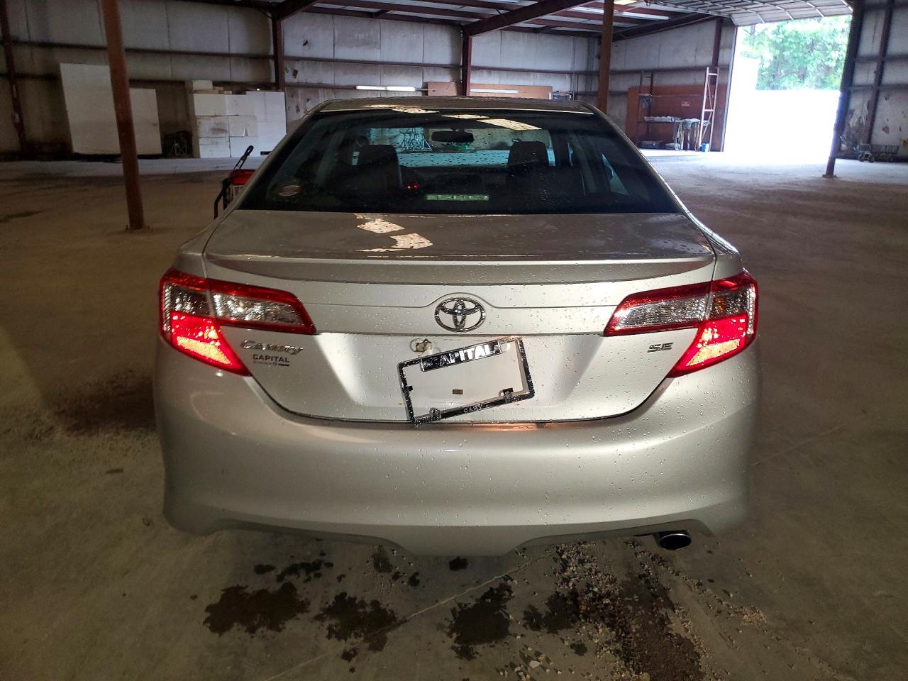 2014 Toyota Camry Se Silver vin: 4T1BF1FK9EU313386
