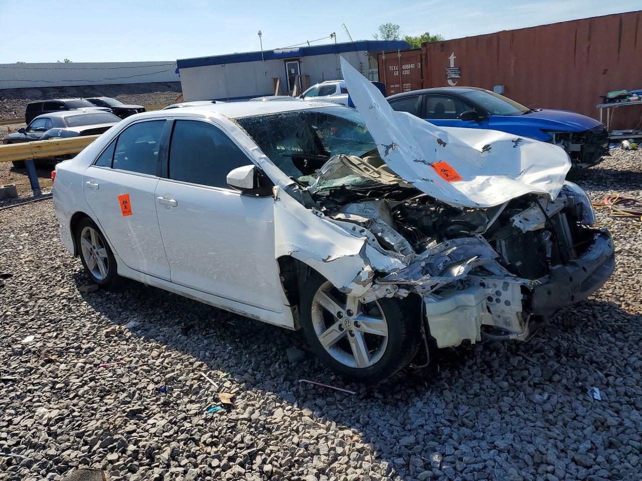 2014 Toyota Camry Se Белый vin: 4T1BF1FK9EU314926