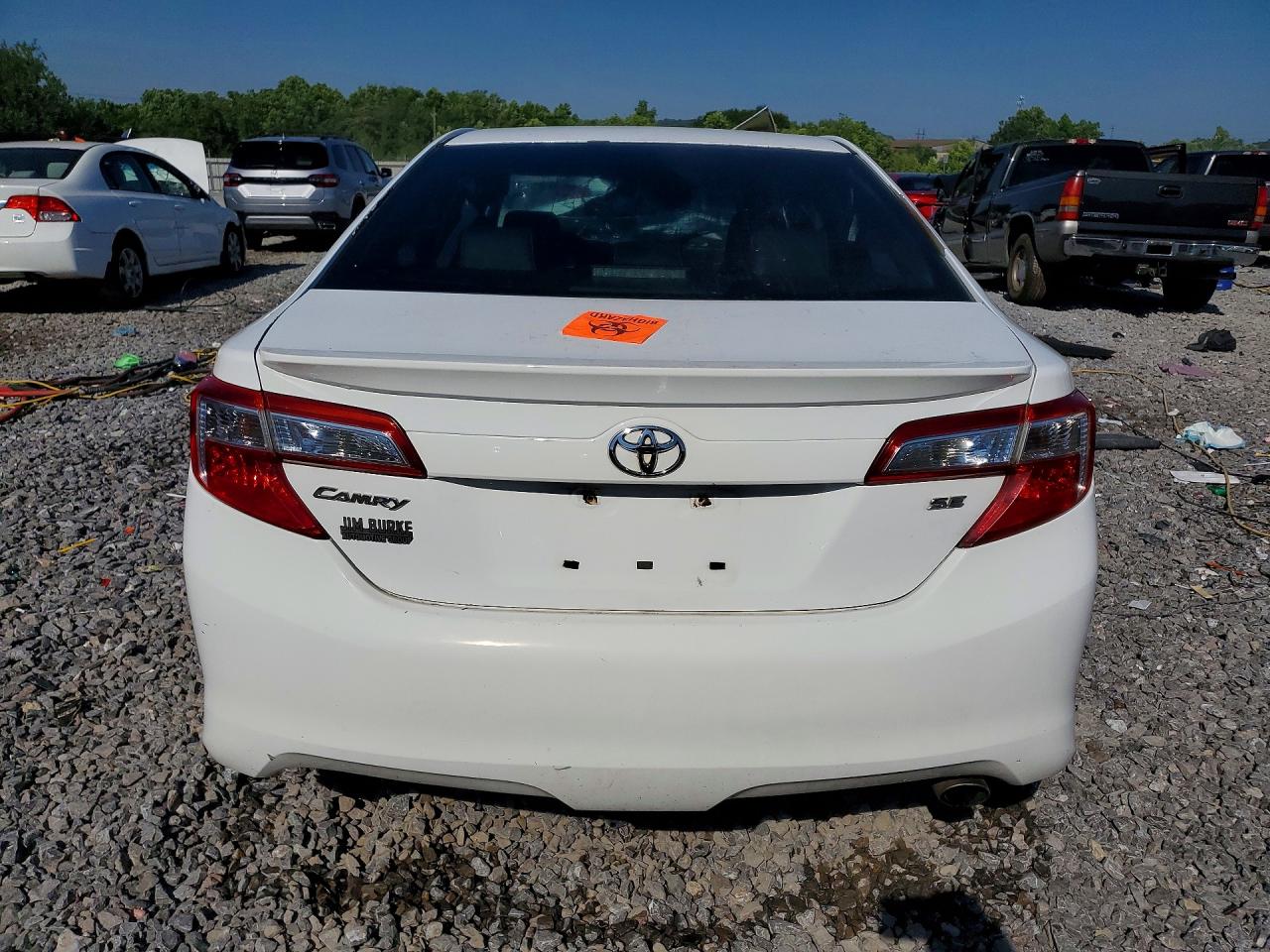2014 Toyota Camry Se Белый vin: 4T1BF1FK9EU314926