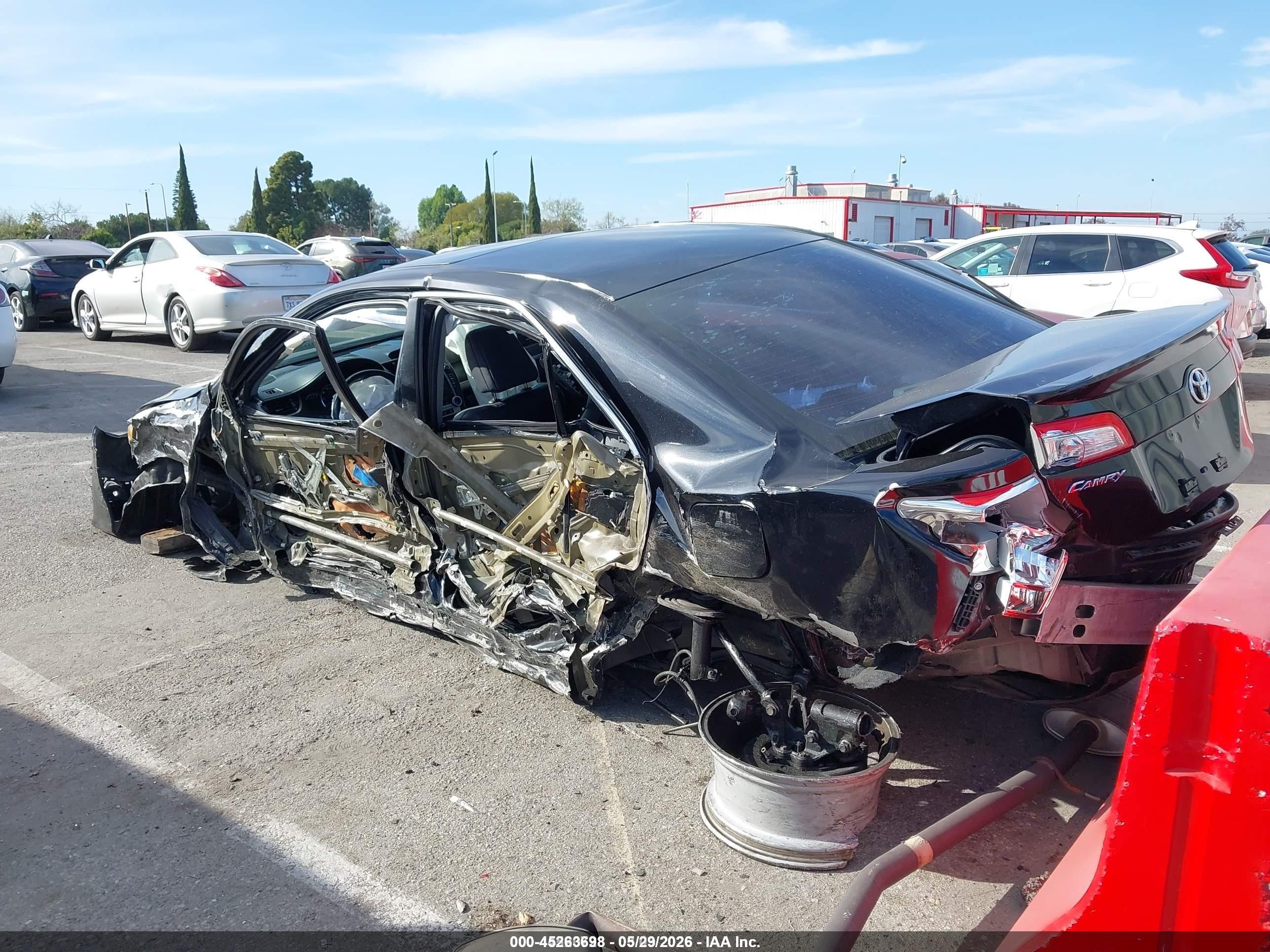 2014 Toyota Camry Se Sport Черный vin: 4T1BF1FK9EU317129